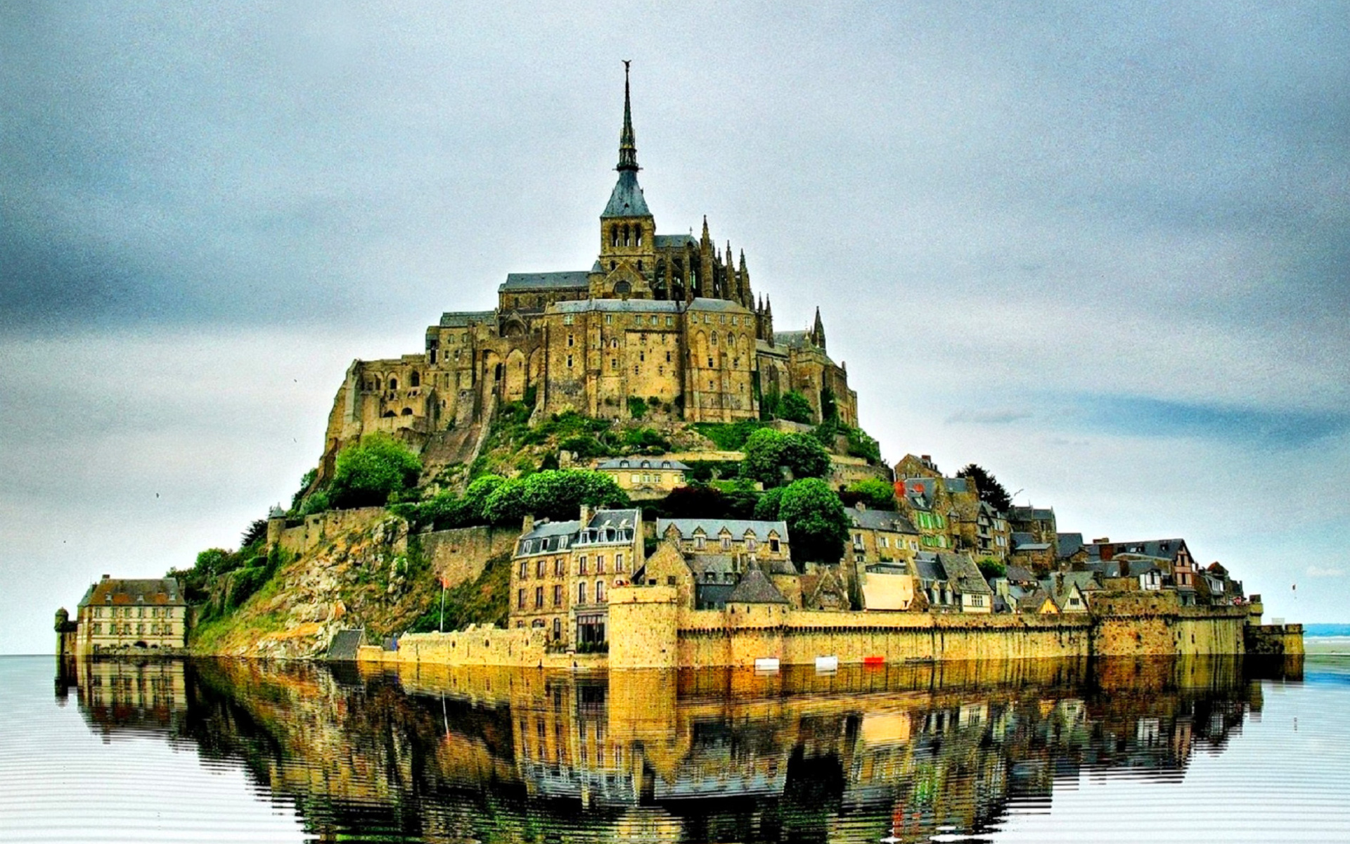 Mont-Saint-Michel In Normandy France Wallpapers