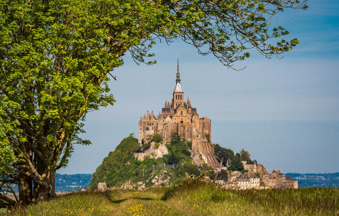 Mont-Saint-Michel In Normandy France Wallpapers