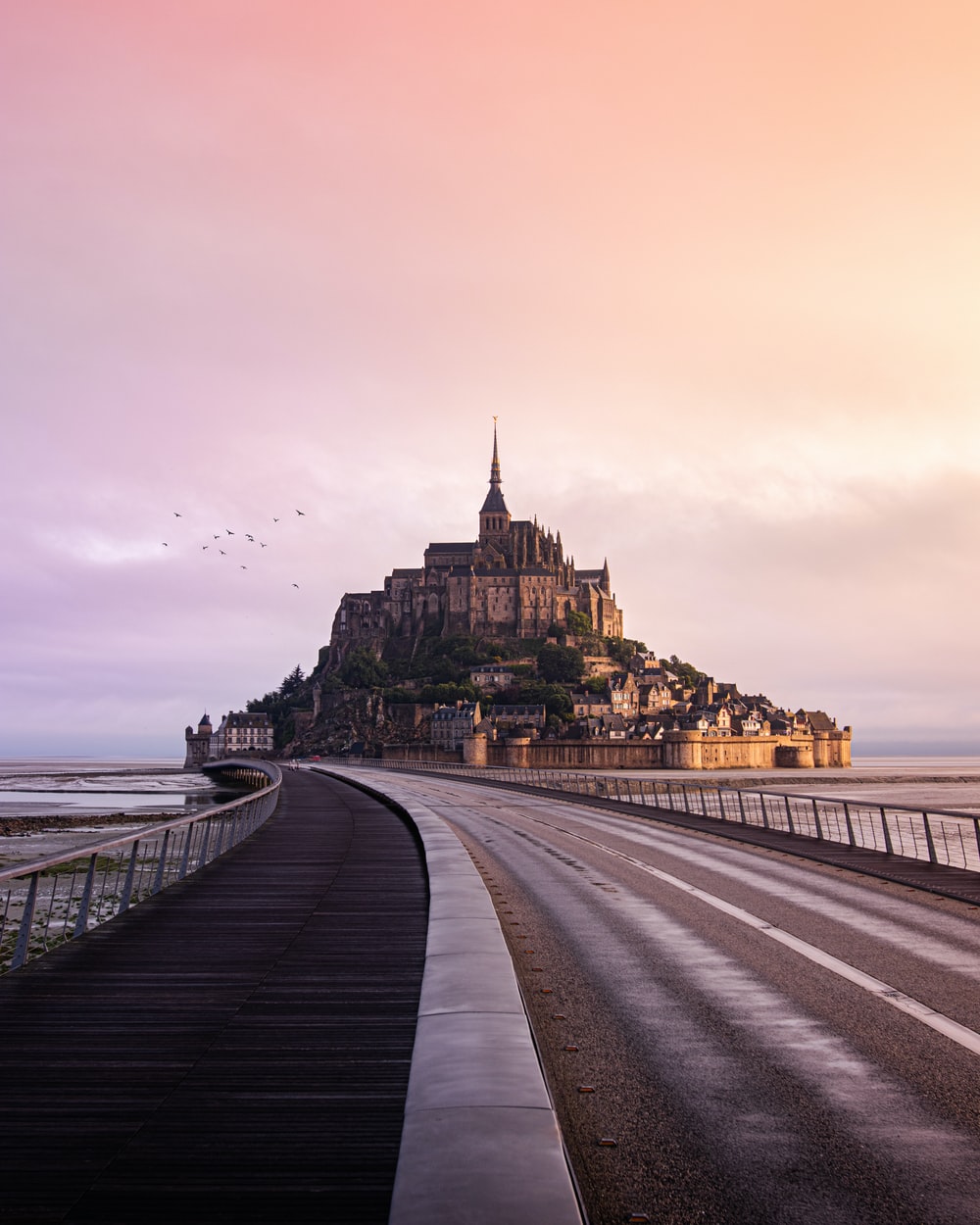 Mont-Saint-Michel In Normandy France Wallpapers