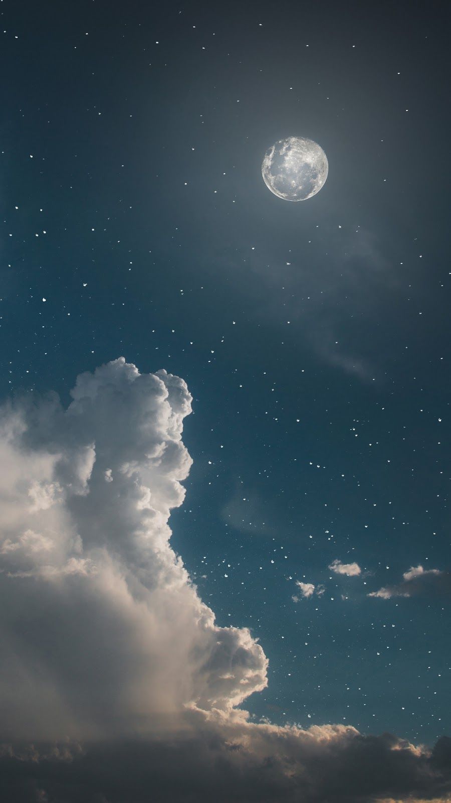 Moon And Clouds Wallpapers