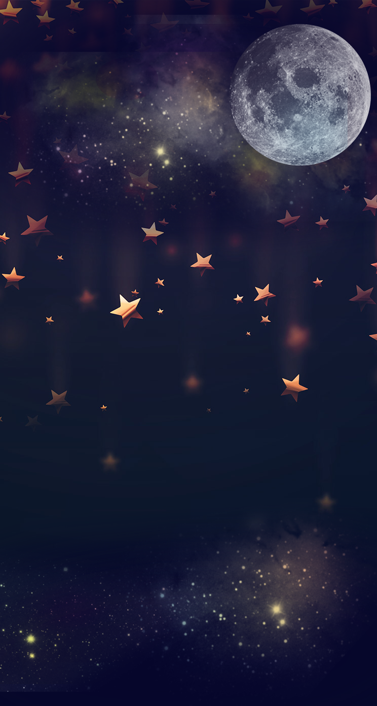 Moon And Stars Iphone Wallpapers