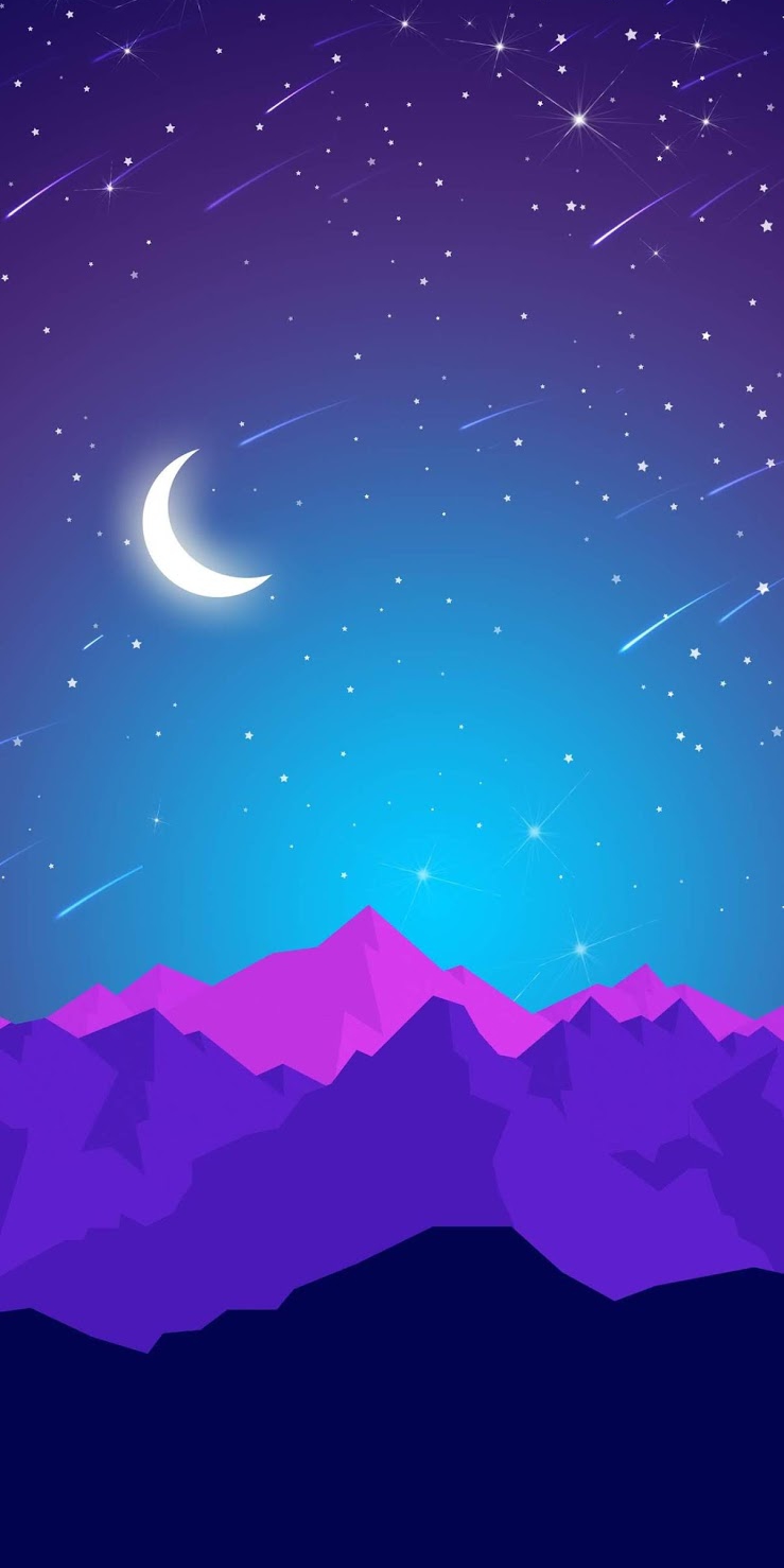 Moon And Stars Iphone Wallpapers