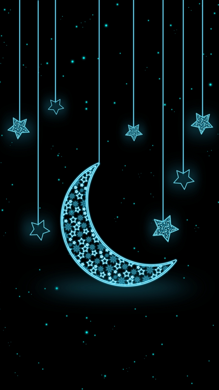 Moon And Stars Iphone Wallpapers