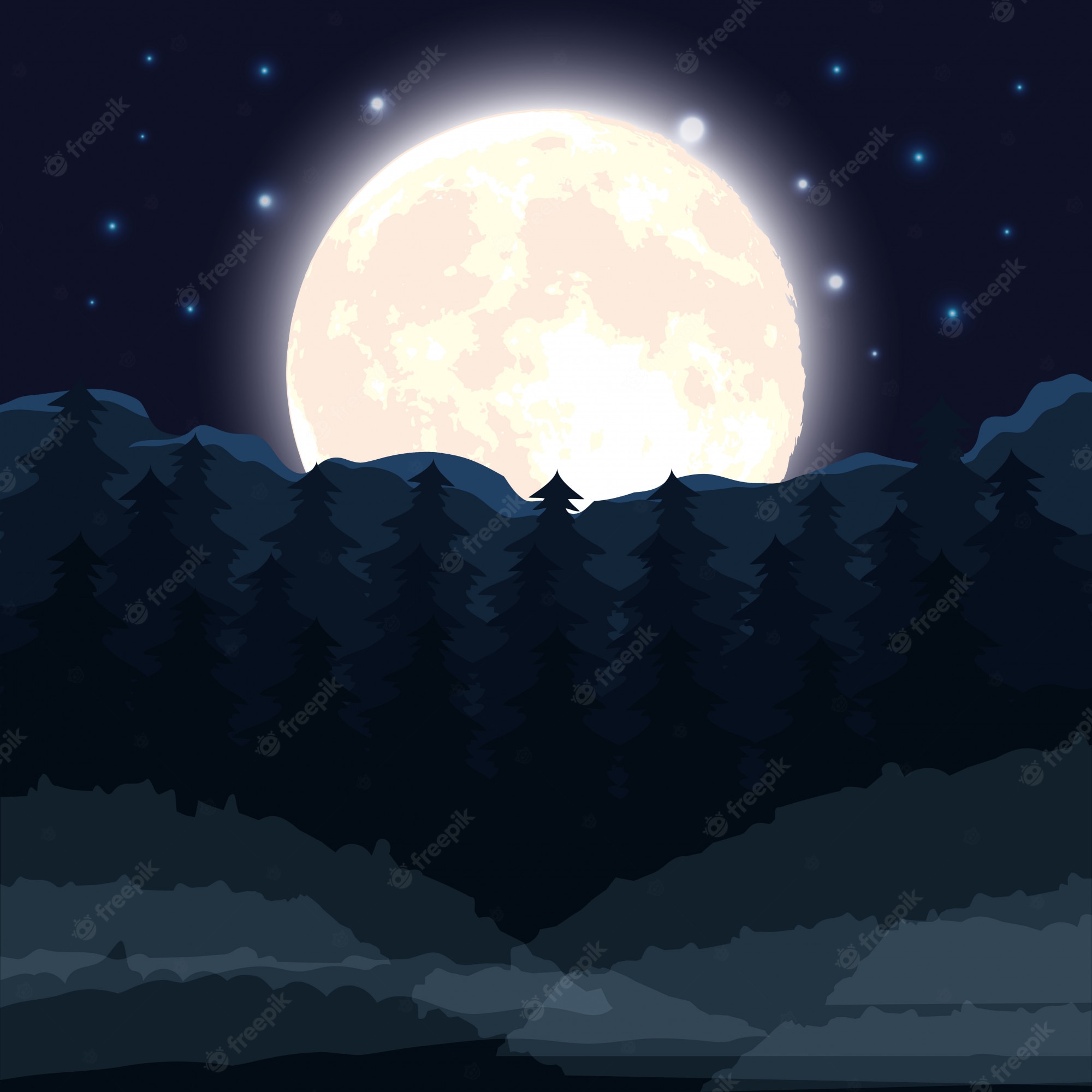 Moon Cartoon Wallpapers