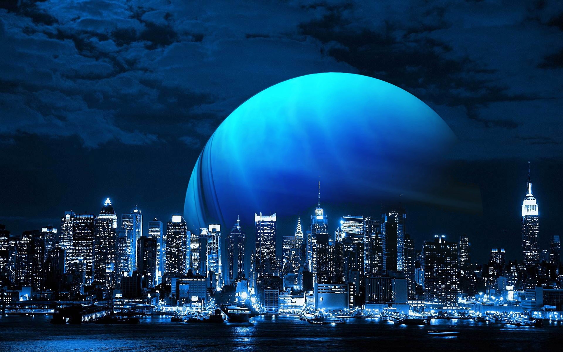 Moon City Wallpapers