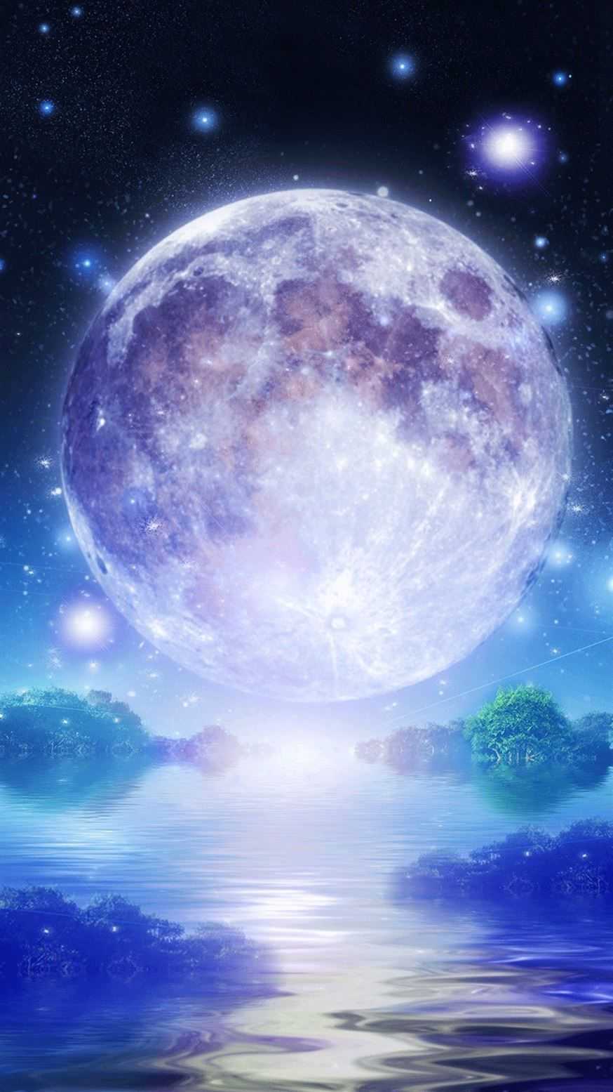 Moon Galaxy Wallpapers