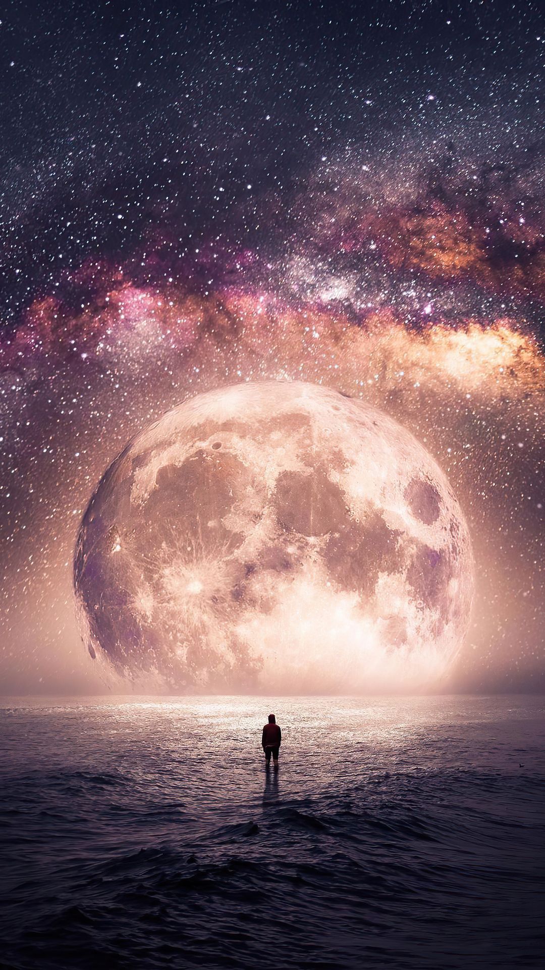 Moon Galaxy Wallpapers