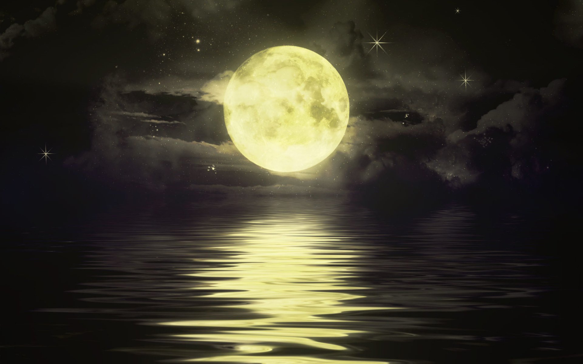 Moon Light Black Wallpapers