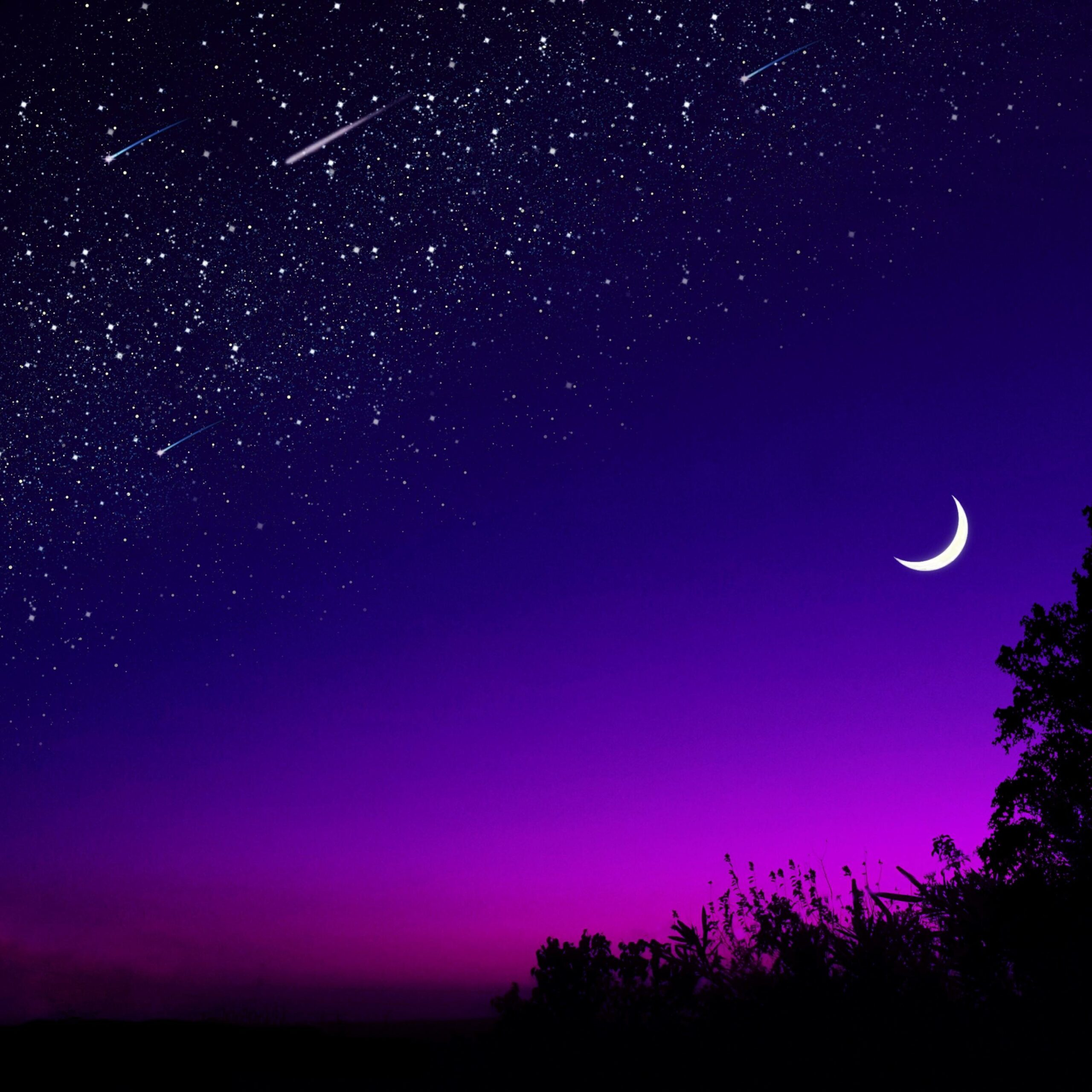 Moon Night Sky Wallpapers