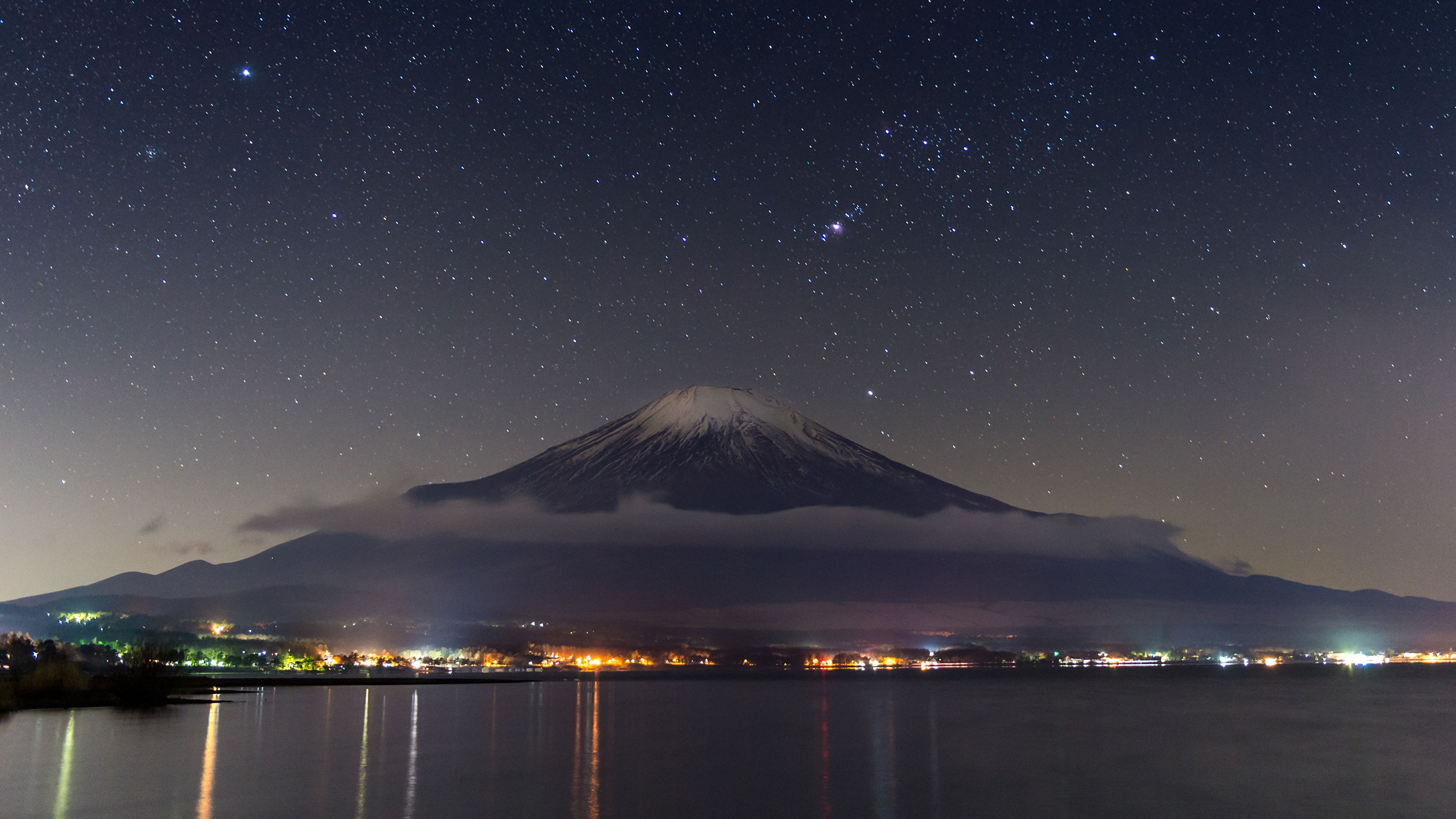 Mount Fuji 4K Japan Photography Night Wallpapers