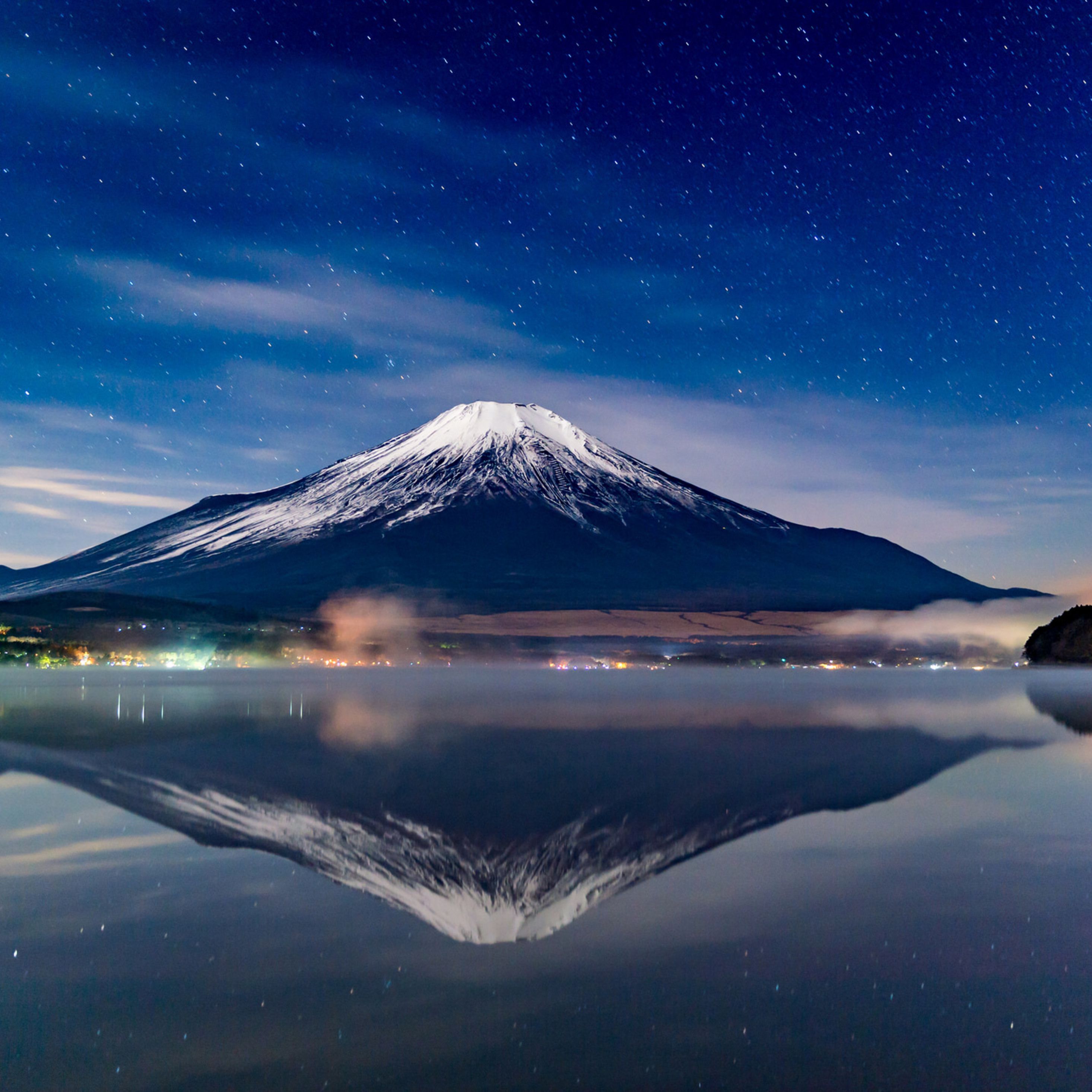 Mount Fuji 4K Japan Photography Night Wallpapers