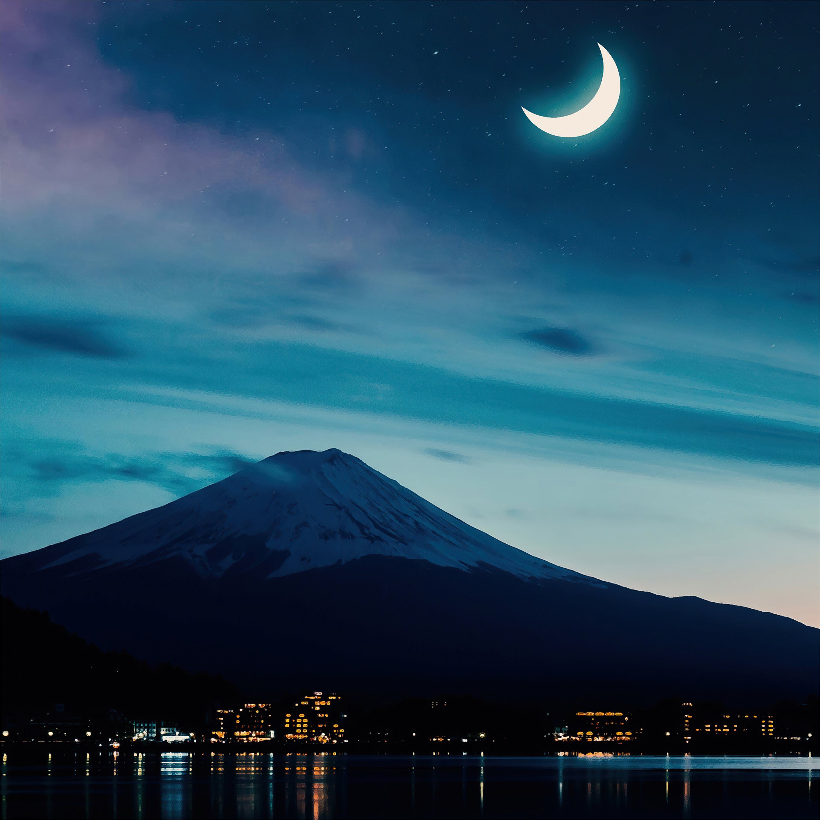 Mount Fuji 4K Japan Photography Night Wallpapers