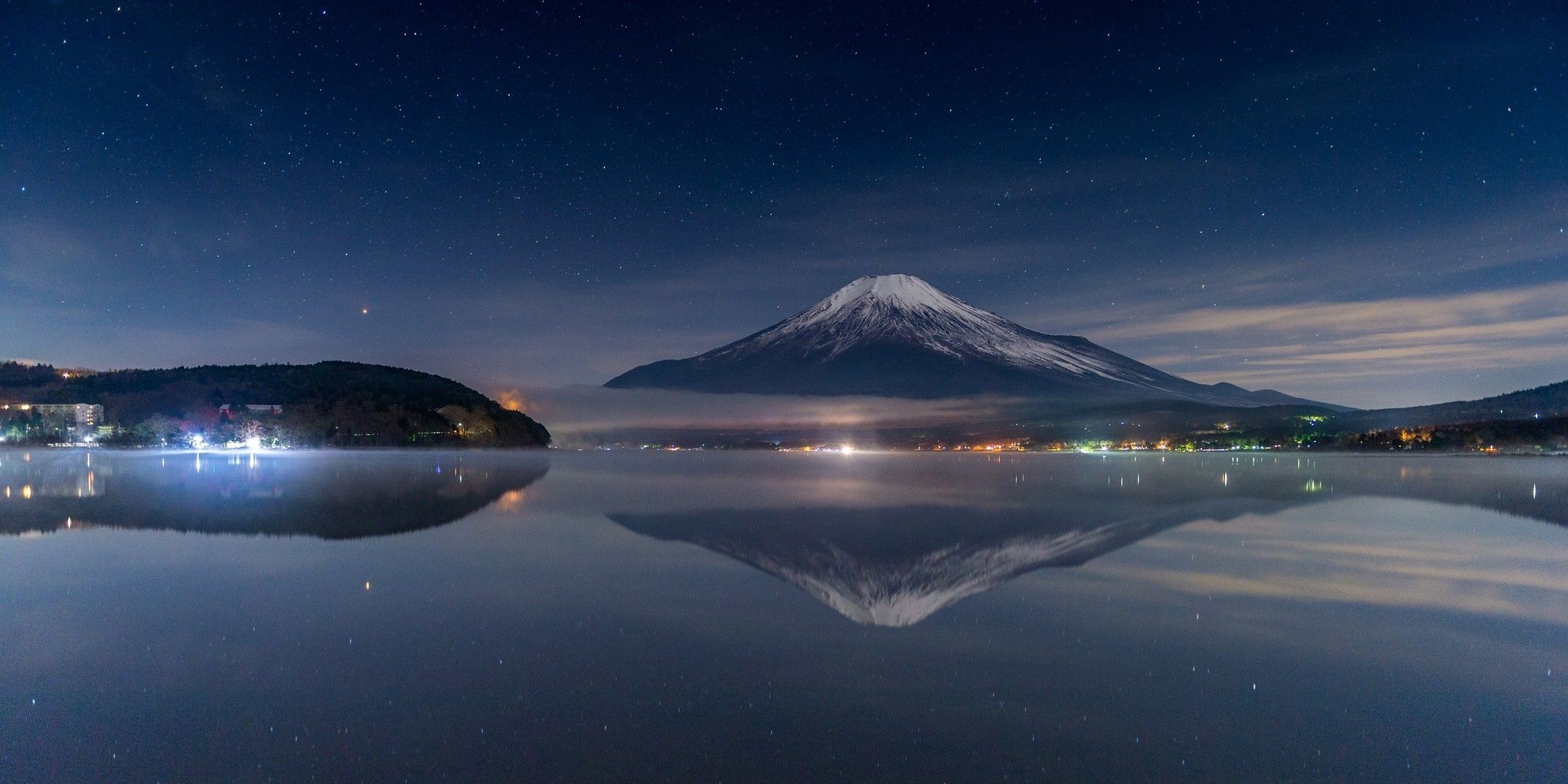 Mount Fuji 4K Japan Photography Night Wallpapers