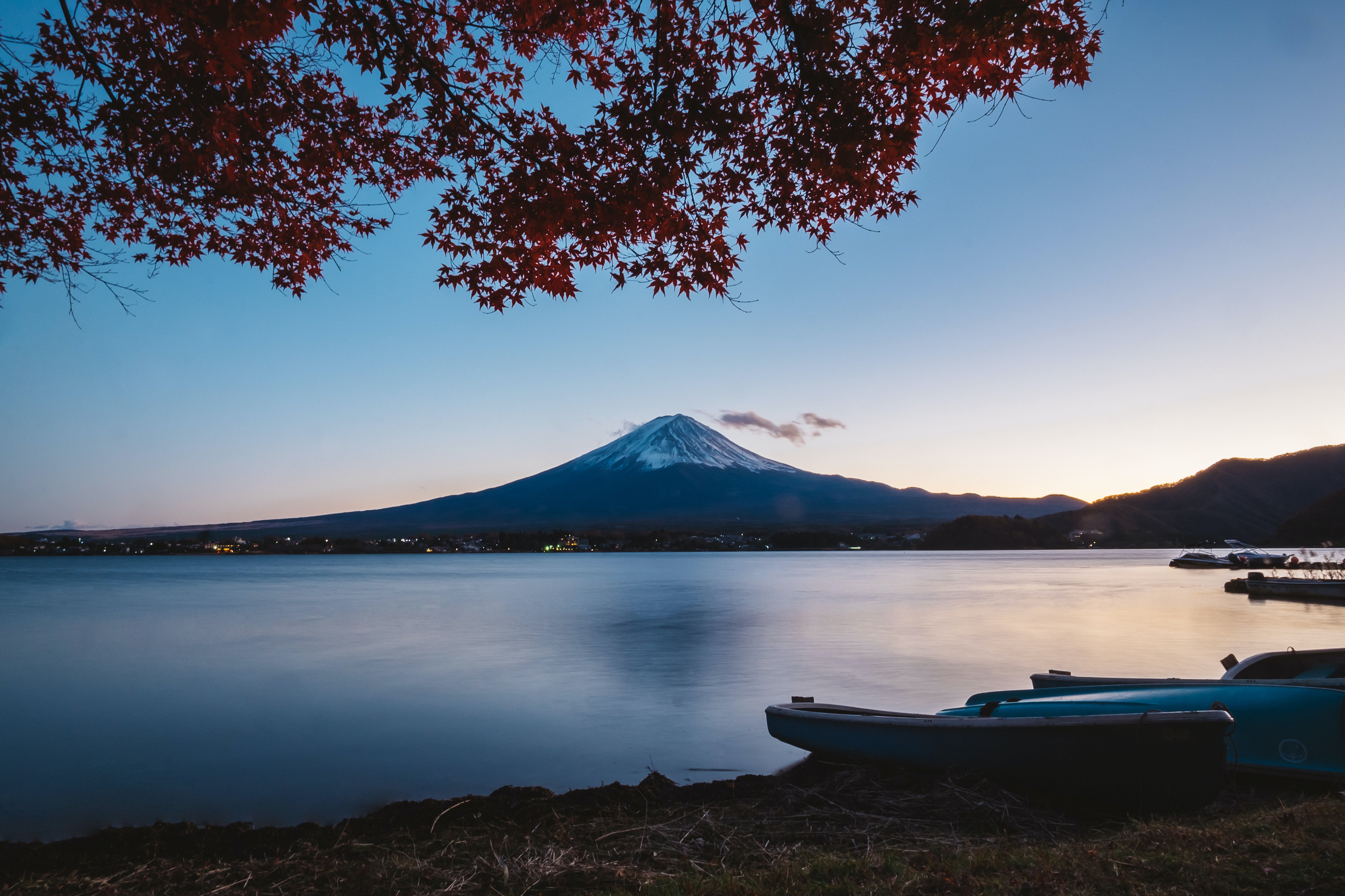 Mount Fuji 4K Japan Photography Night Wallpapers