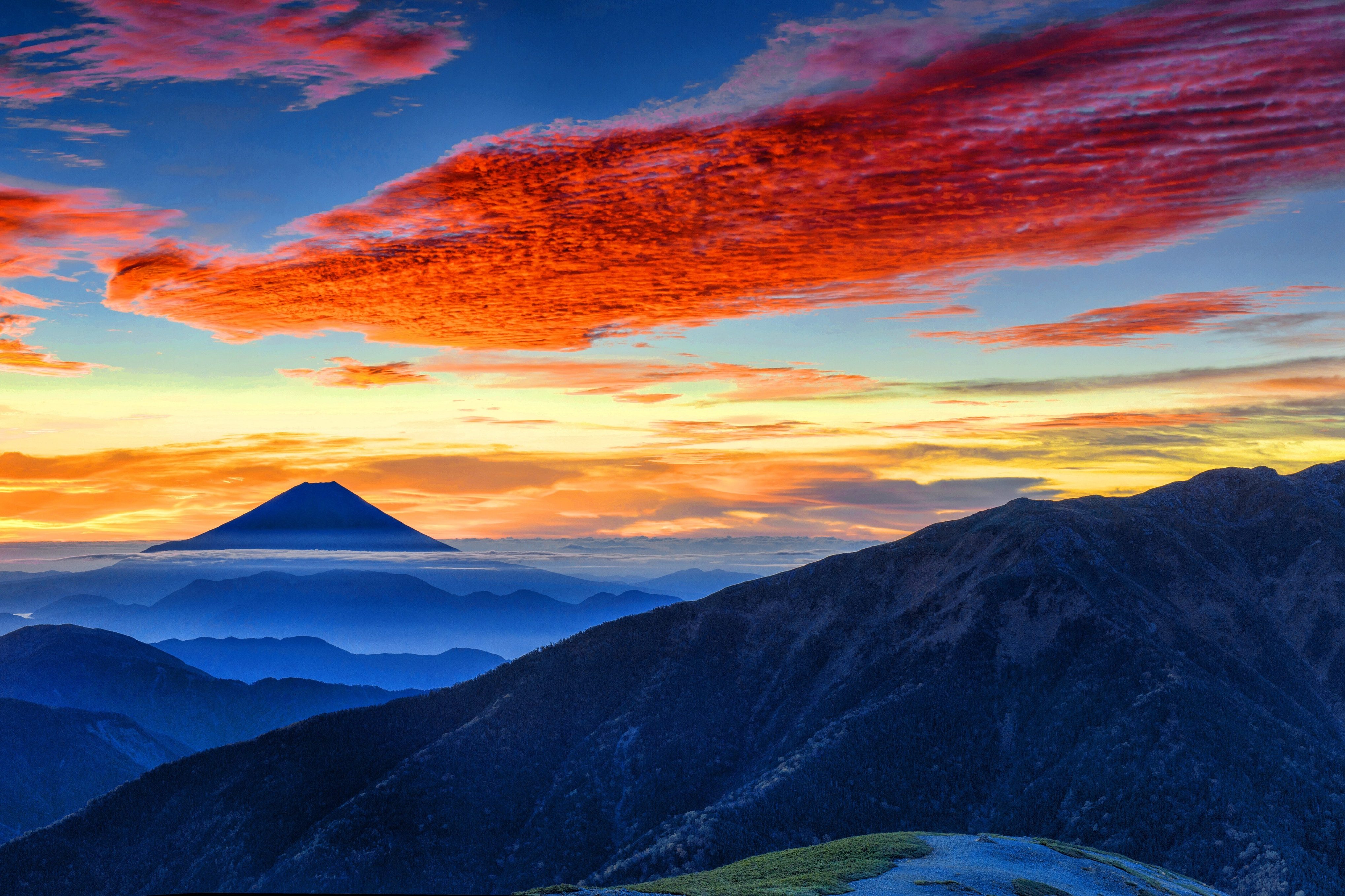 Mount Fuji Sunrise Wallpapers