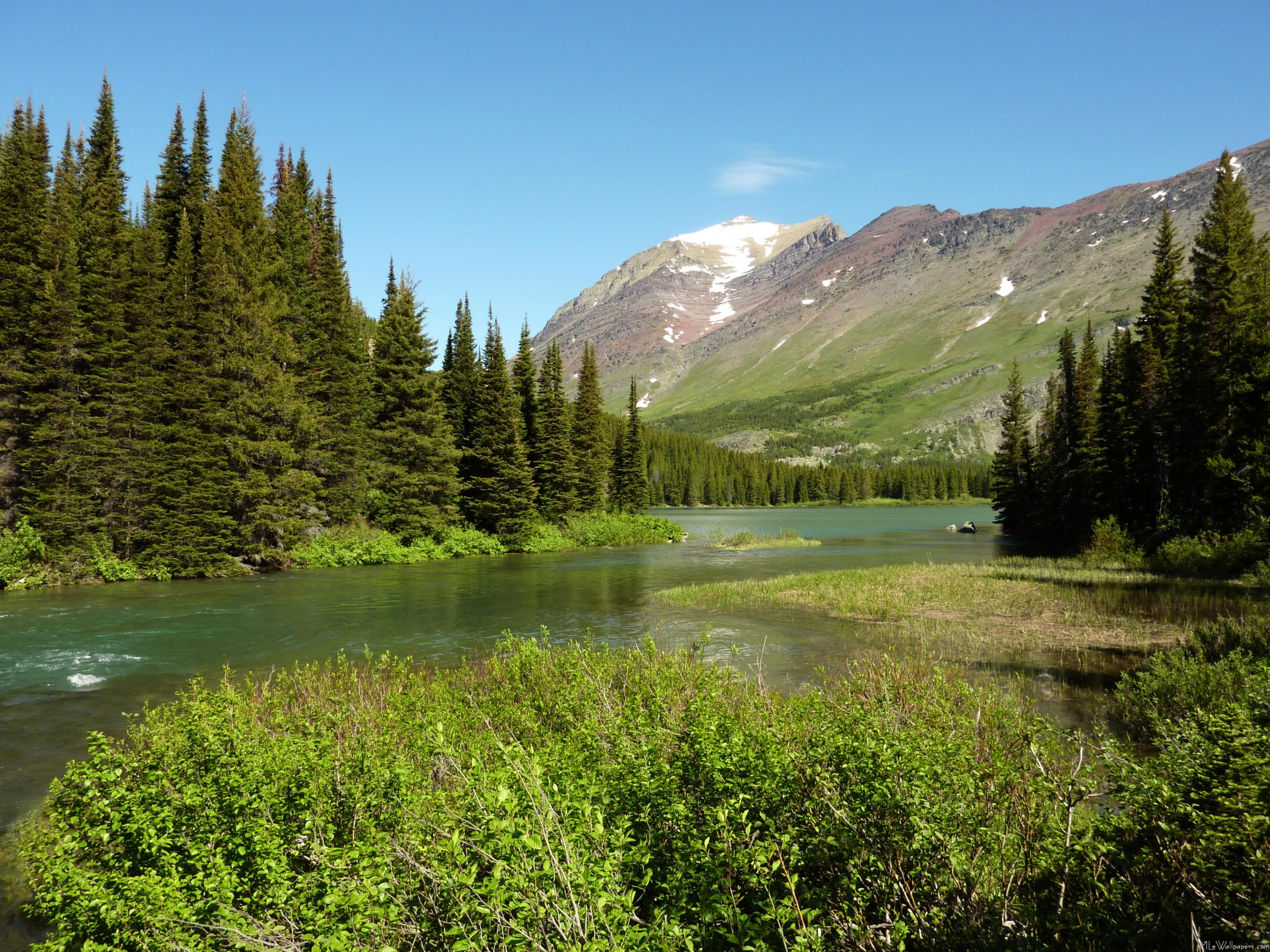 Mount Grinnell Montana 4K Wallpapers