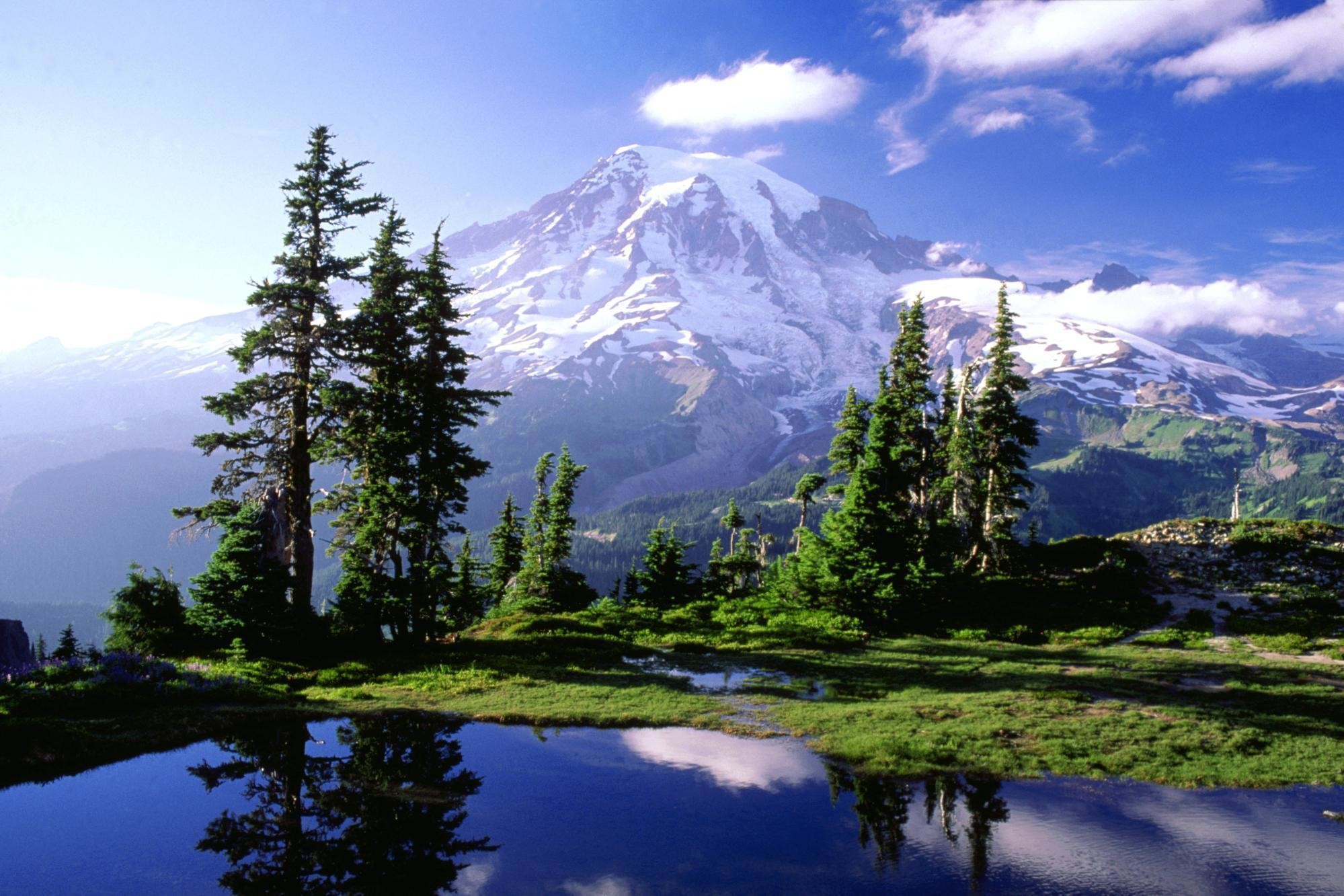 Mount Rainier 4K Wallpapers