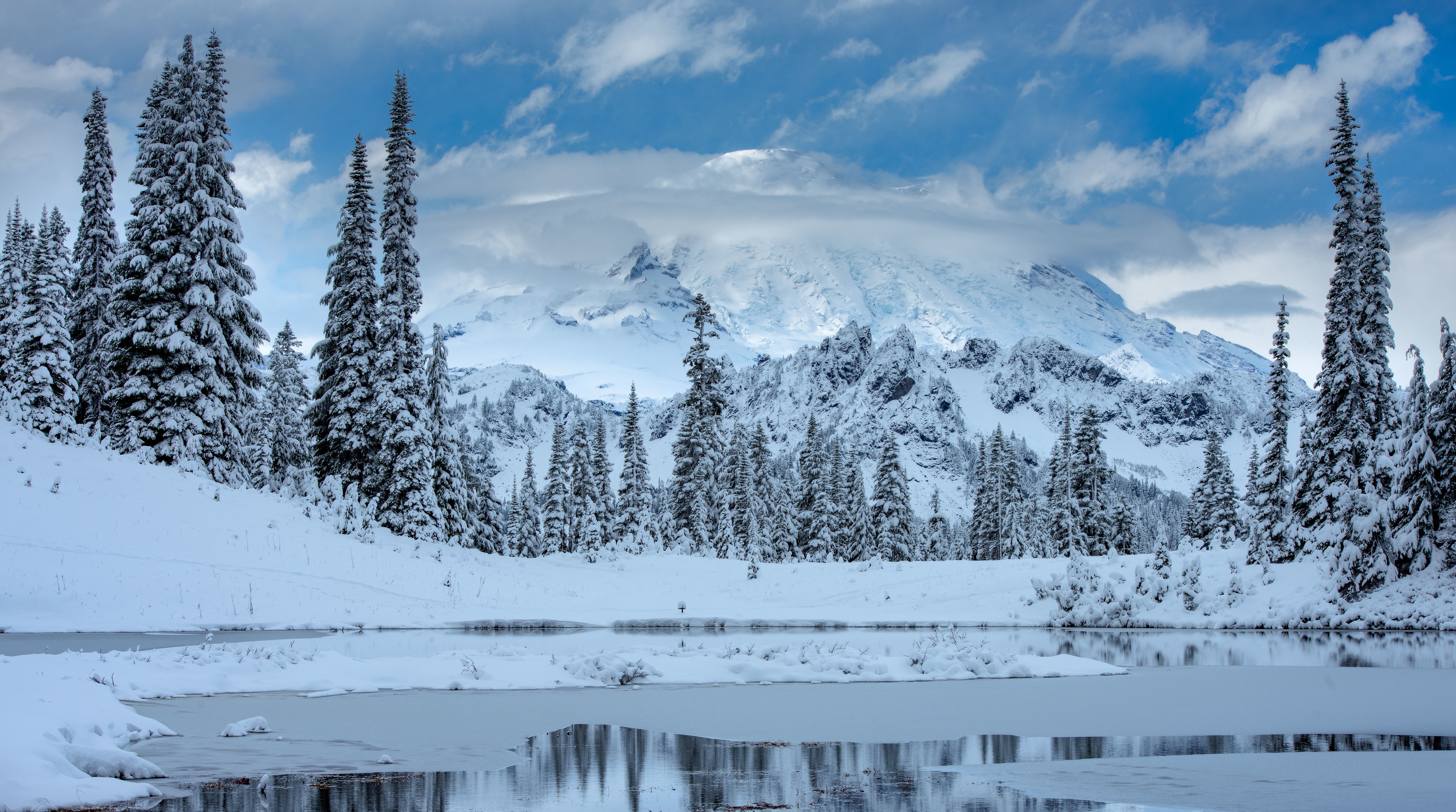 Mount Rainier 4K Wallpapers