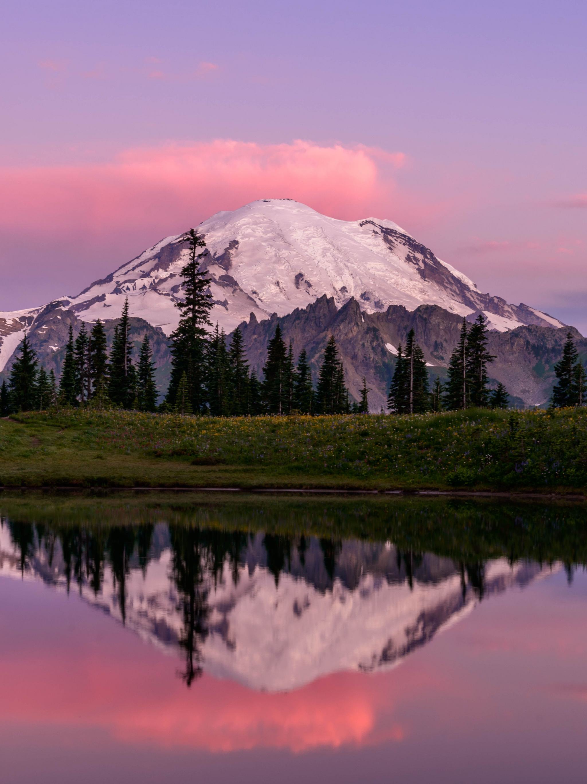 Mount Rainier 4K Wallpapers