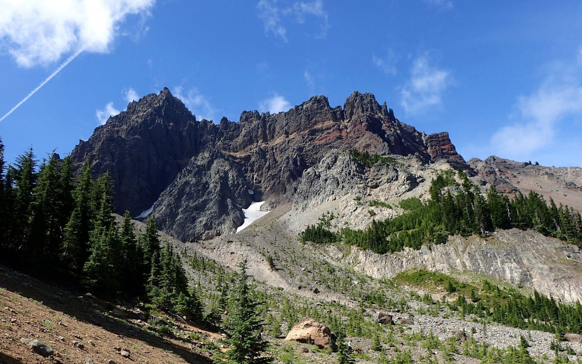 Mount Three Fingered Jack Wallpapers