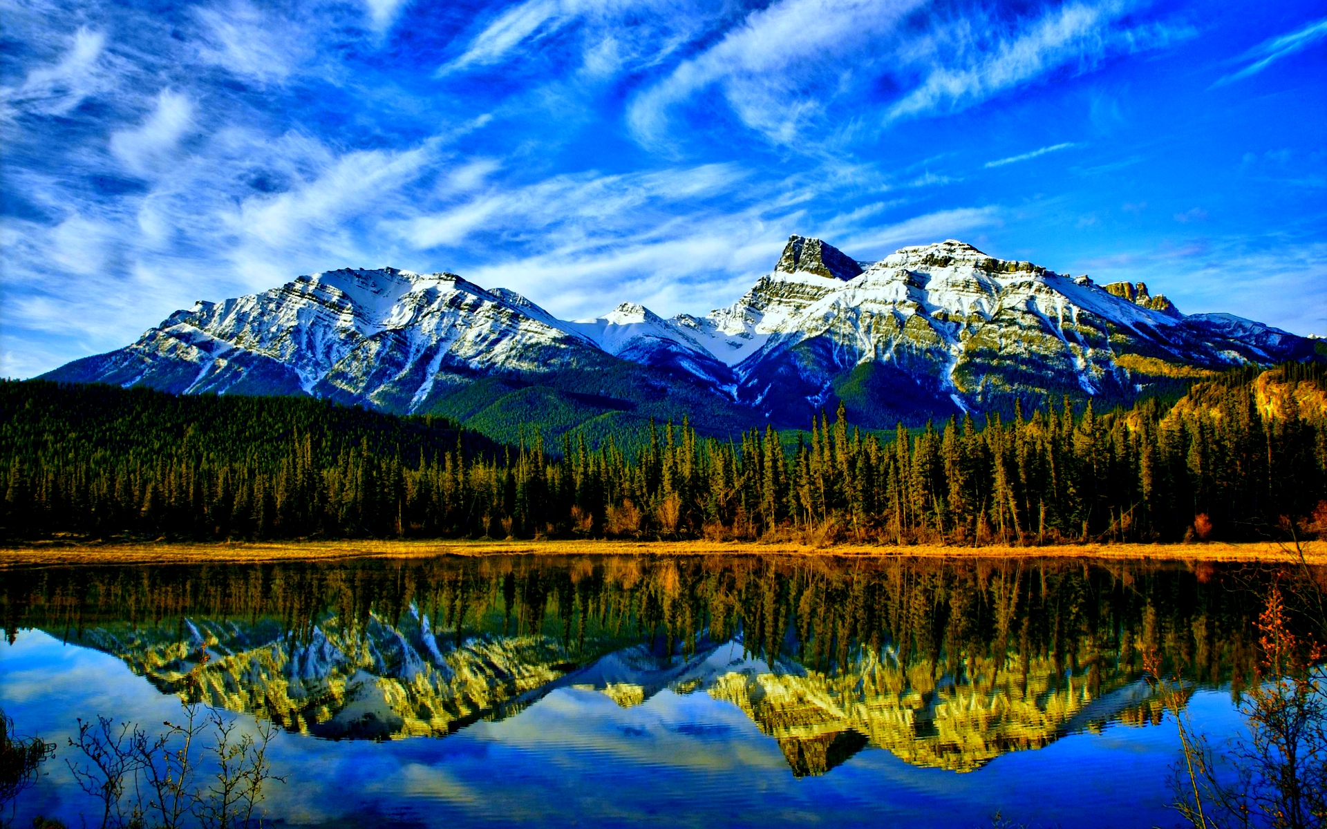 Mountain Lake Landscape Wallpapers