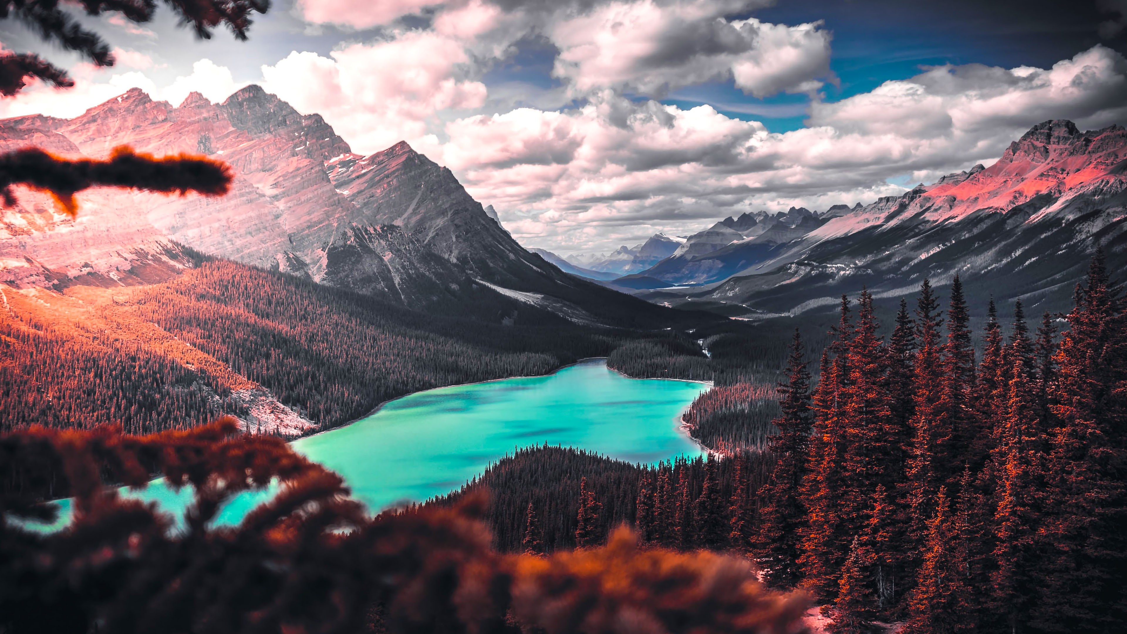 Mountain Lake Landscape Wallpapers