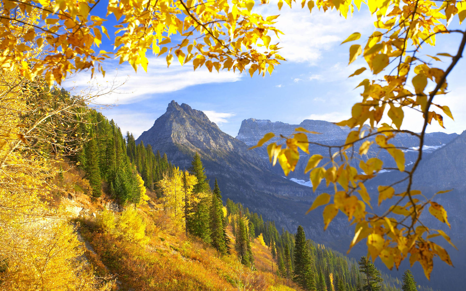 Mountain Landscape Autumn Wallpapers