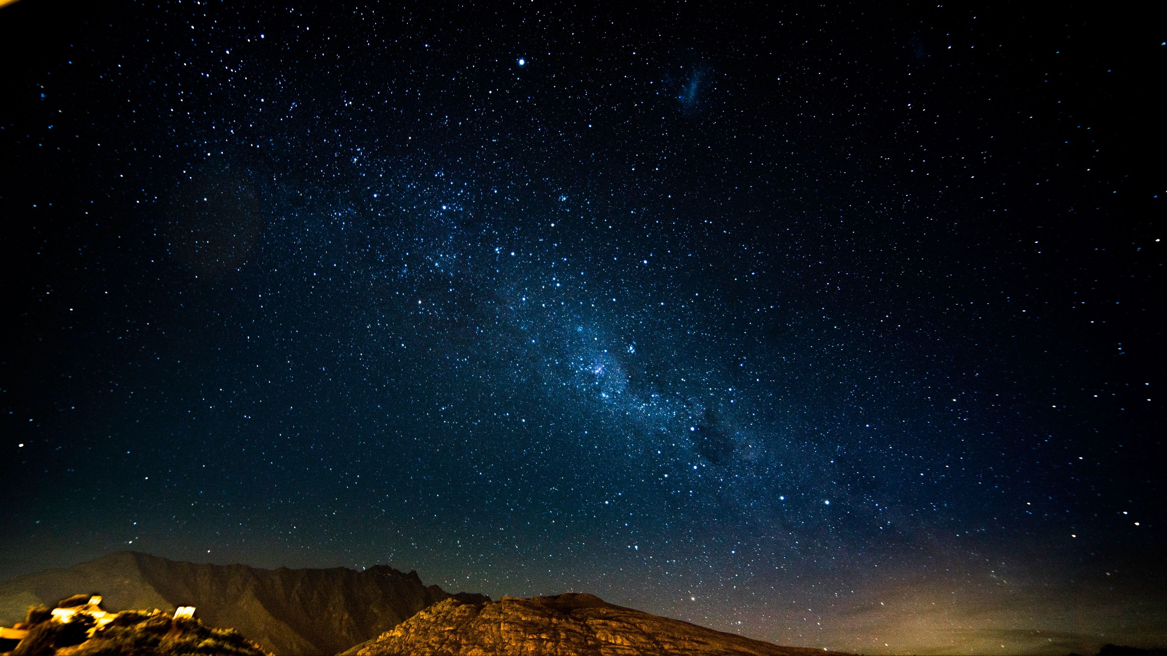 Mountain Night Sky Wallpapers