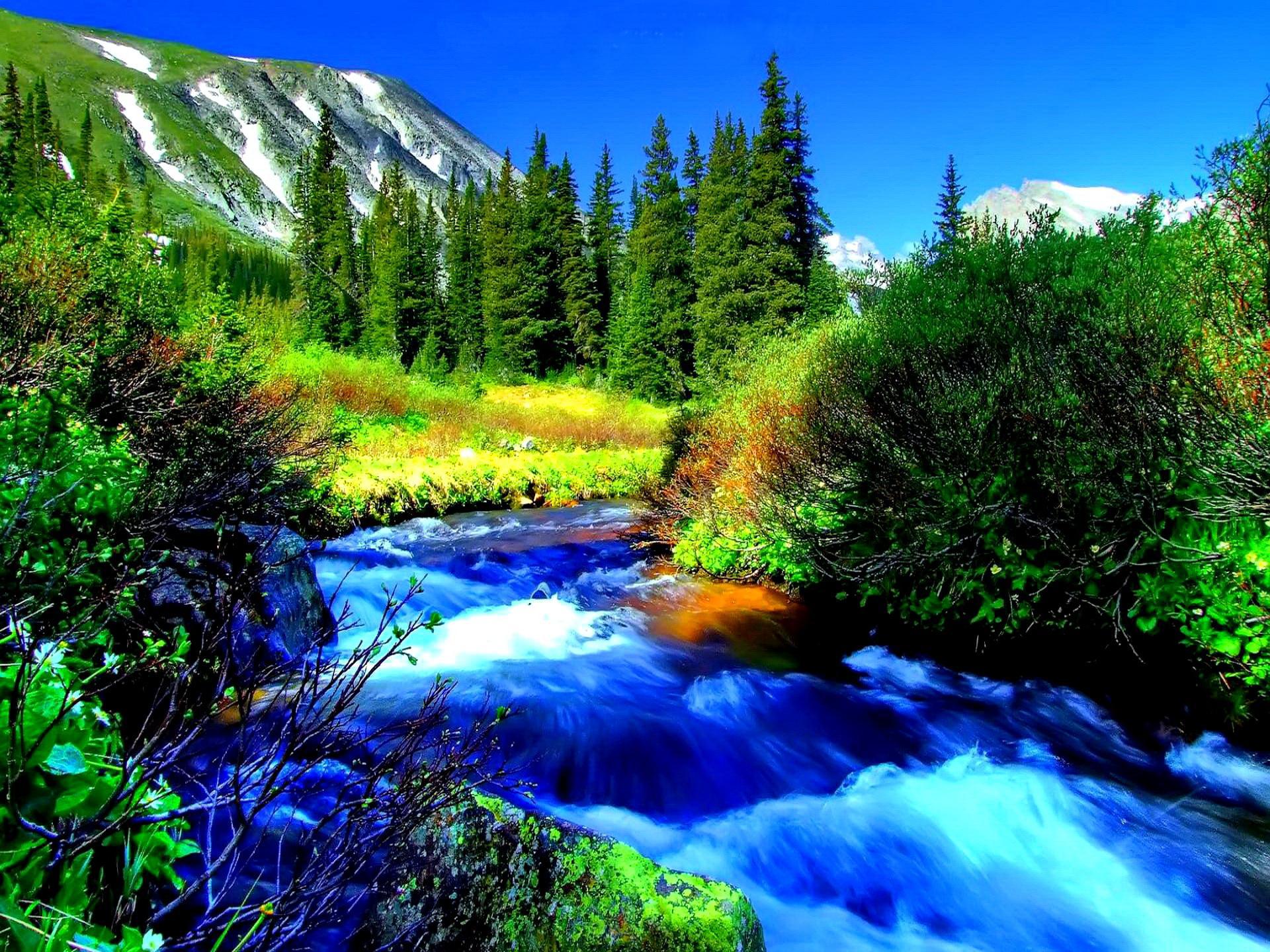 Mountain Streams Wallpapers