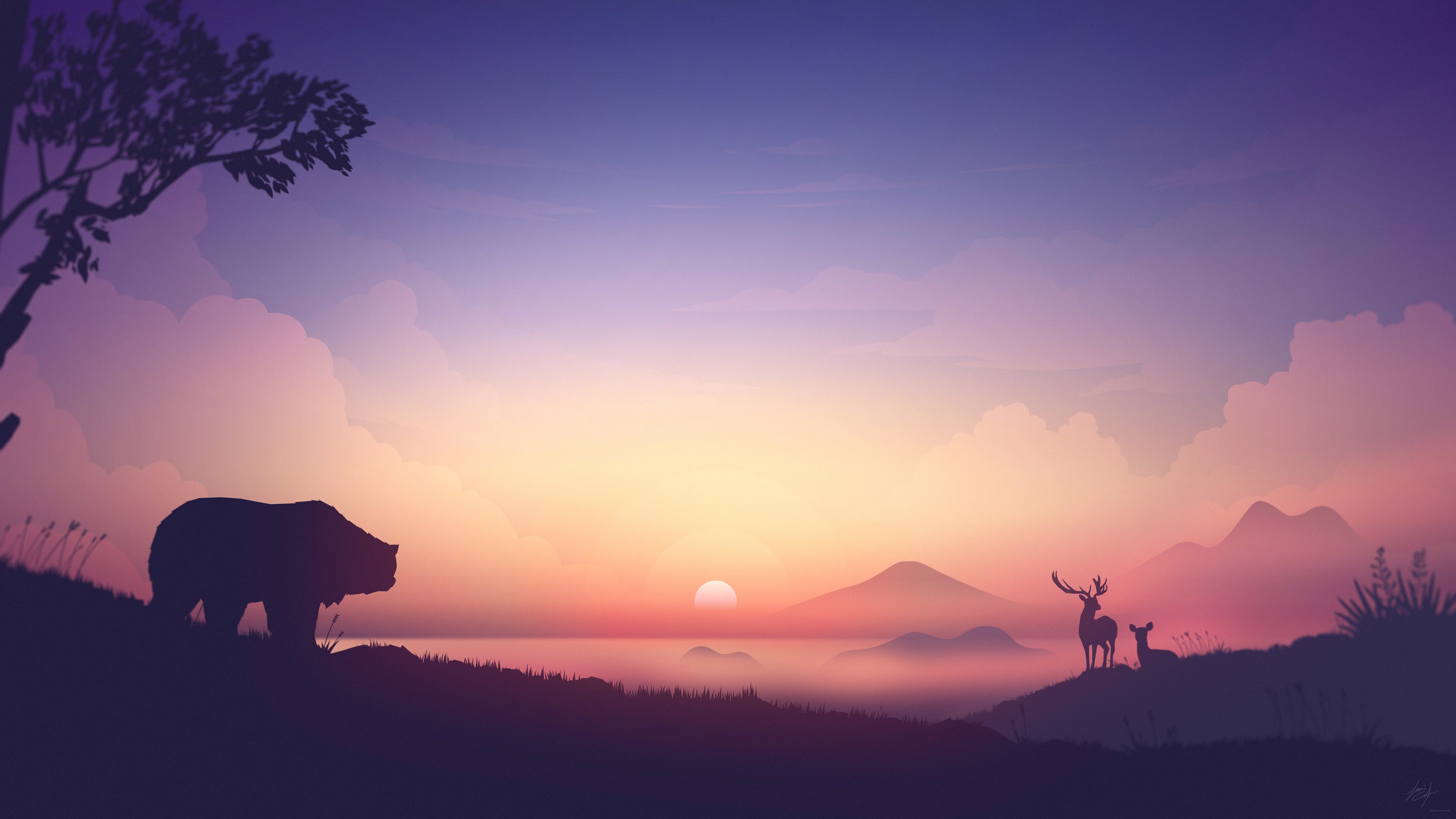 Mountain Sunrise Wallpapers