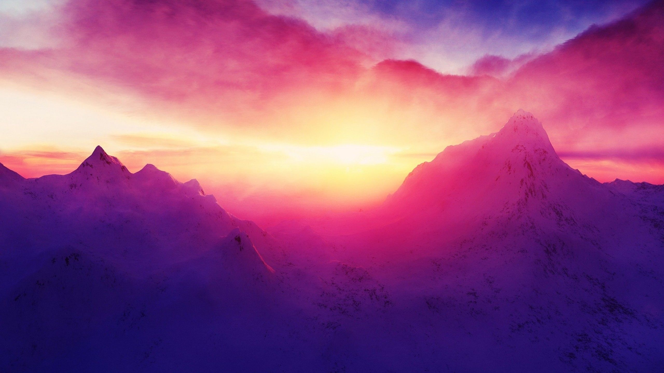 Mountain Sunset Hd 2021 Wallpapers