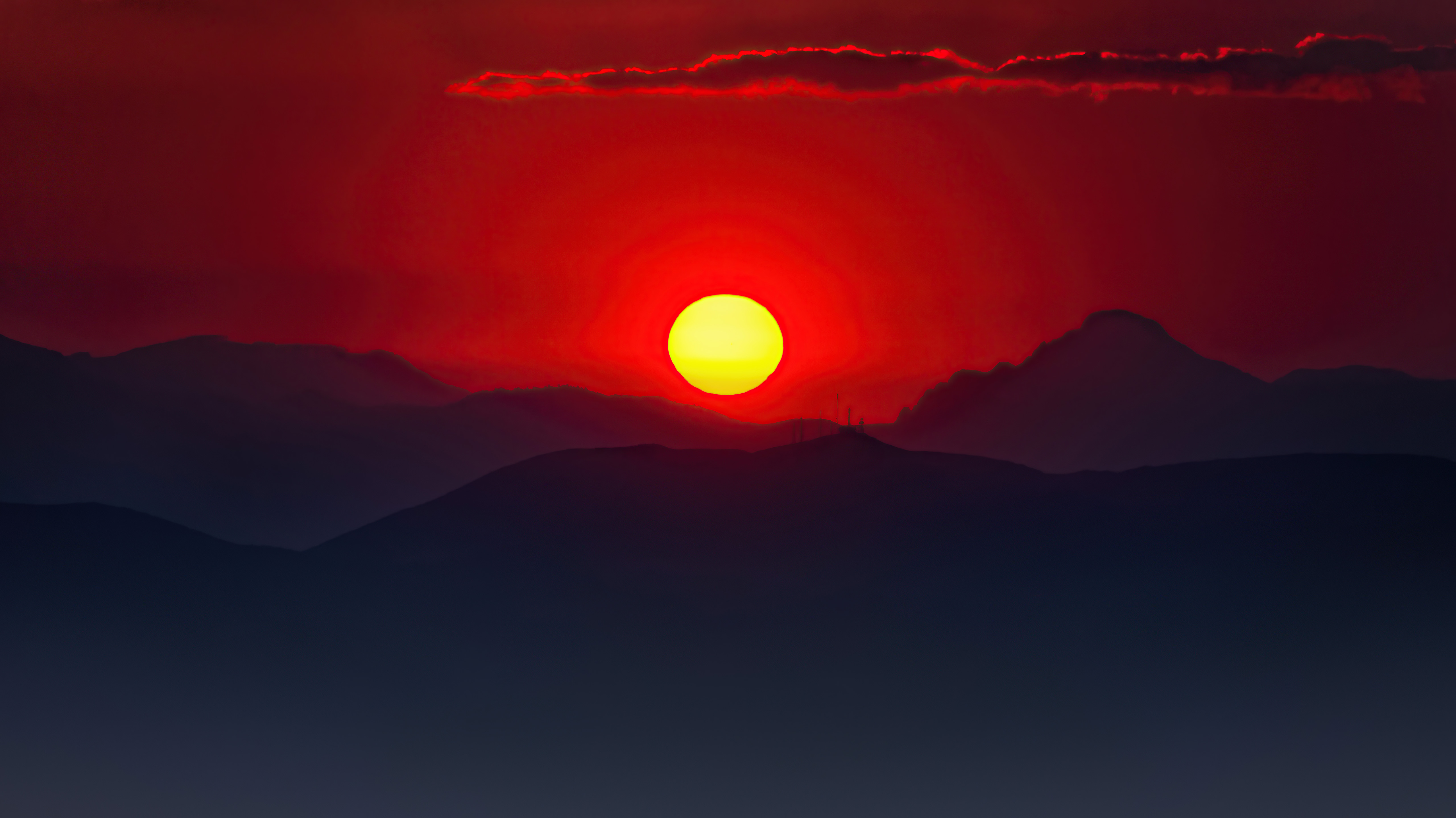 Mountain Sunset Hd 2021 Wallpapers