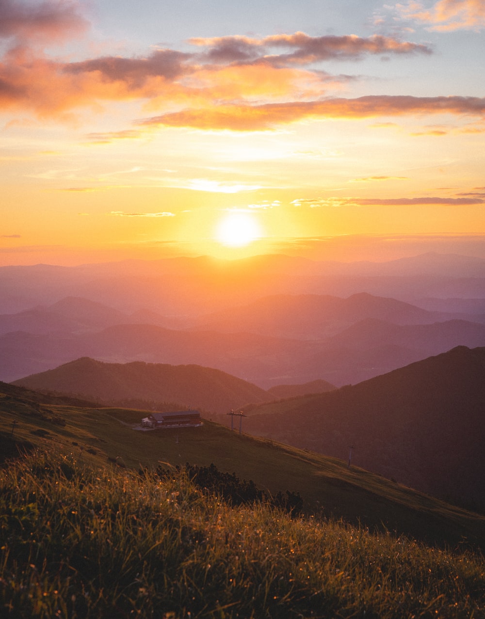 Mountain Top Sunrise Wallpapers