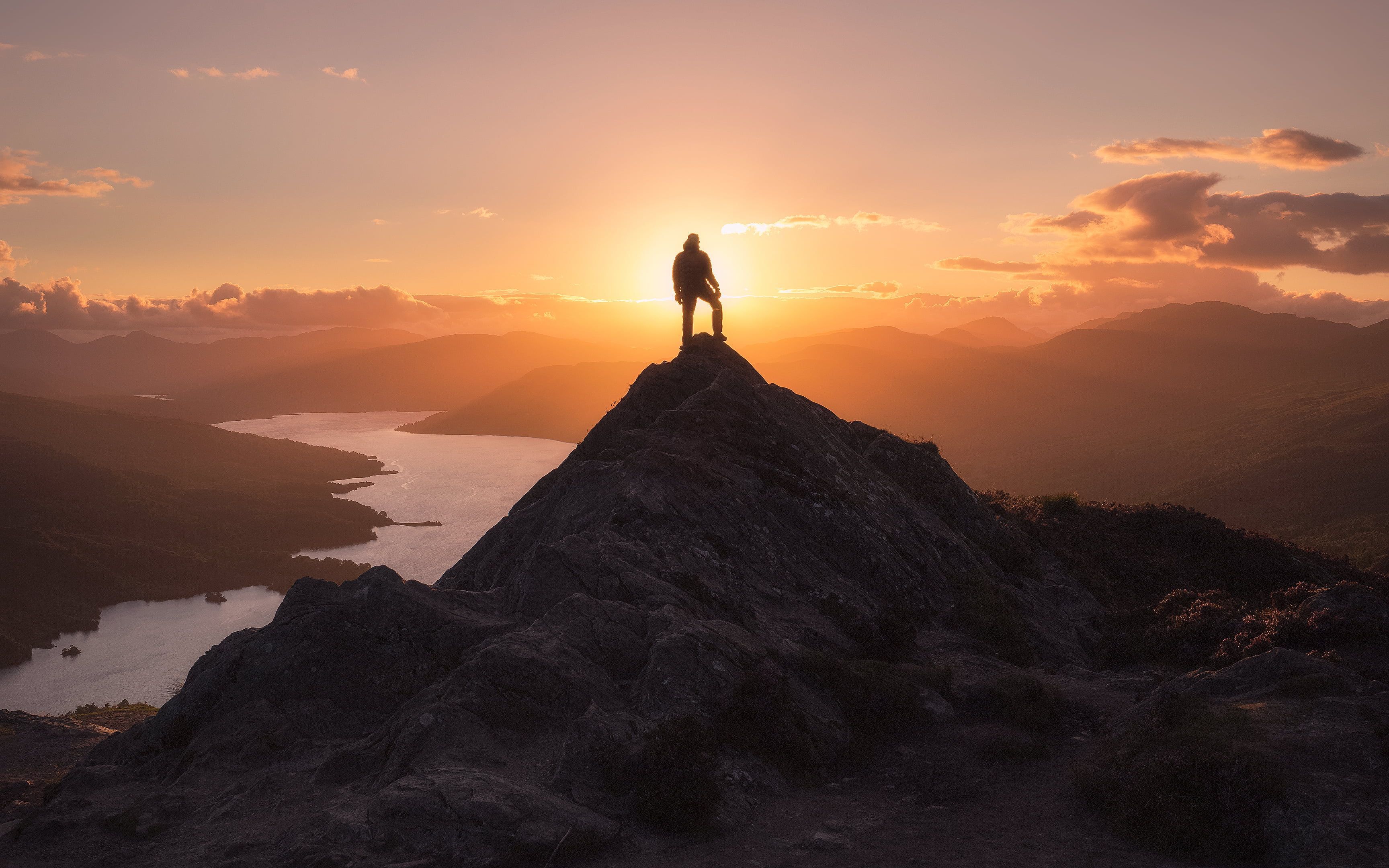 Mountain Top Sunrise Wallpapers