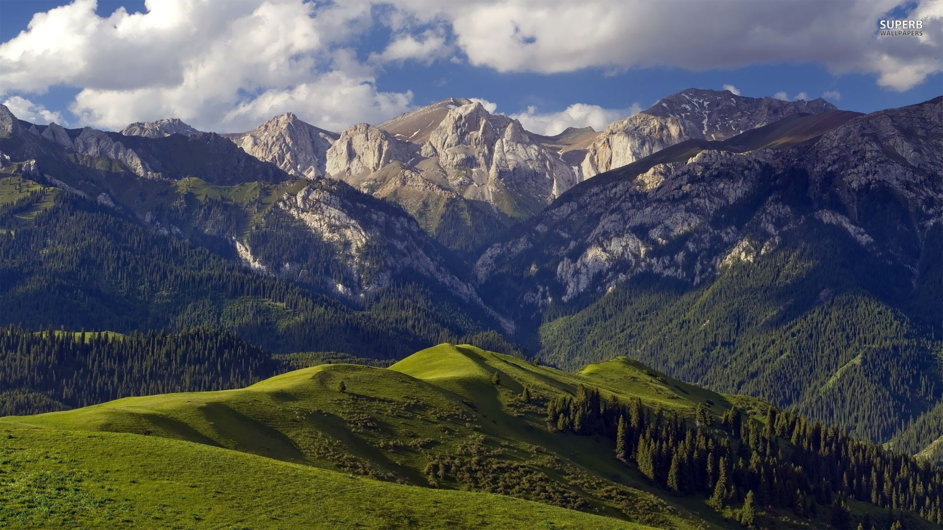 Mountains In Clouds Wallpapers