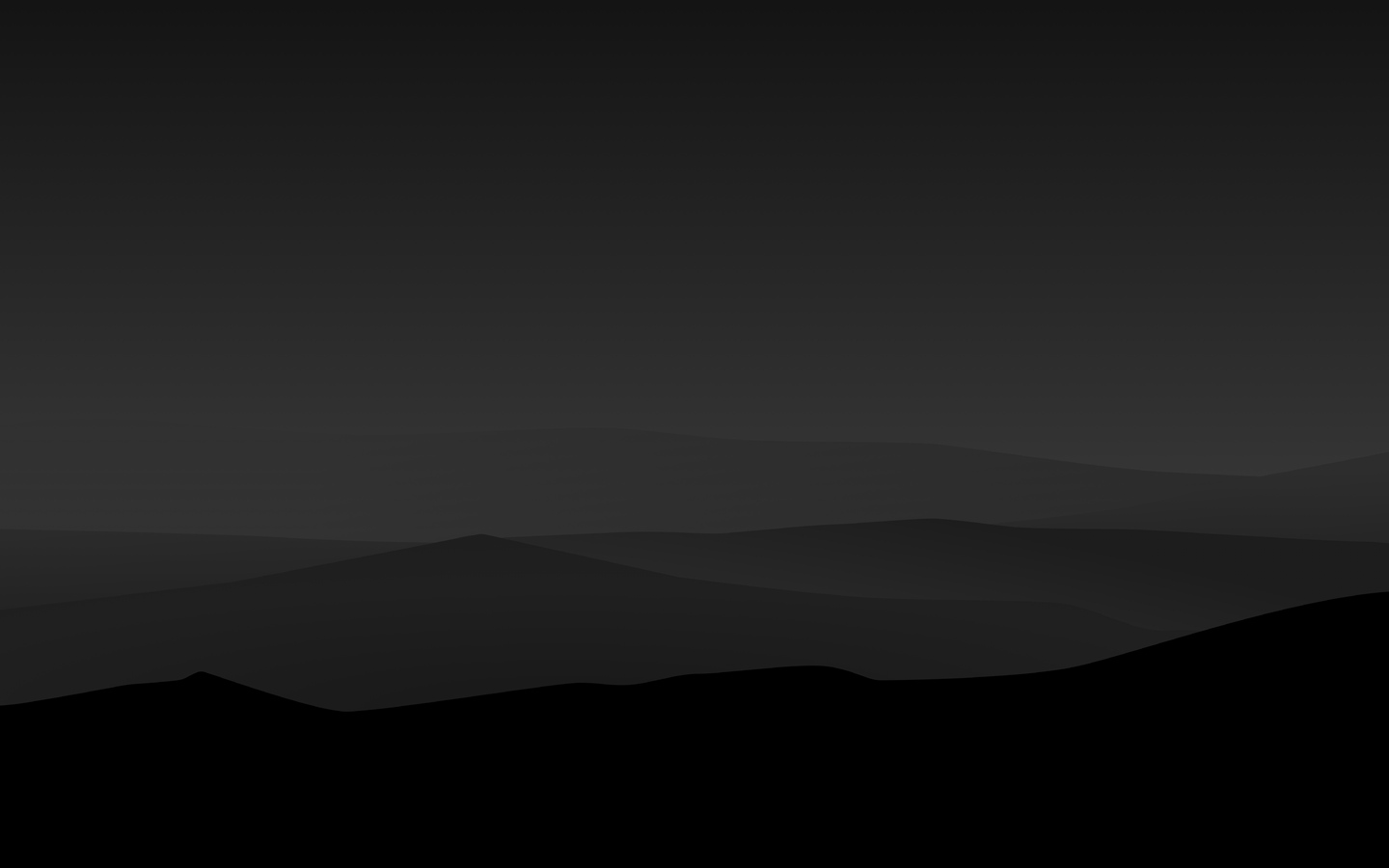 Mountains In Dark Night Wallpapers