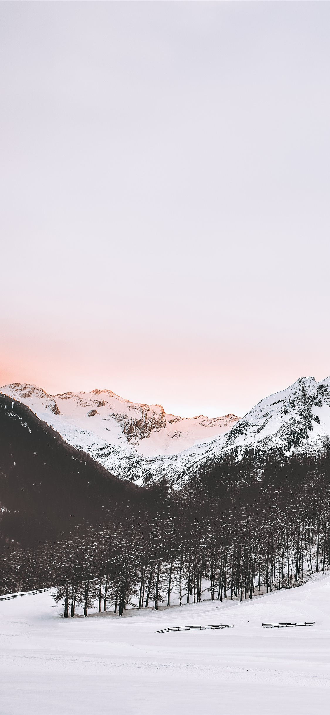 Mountains In Winter Wallpapers