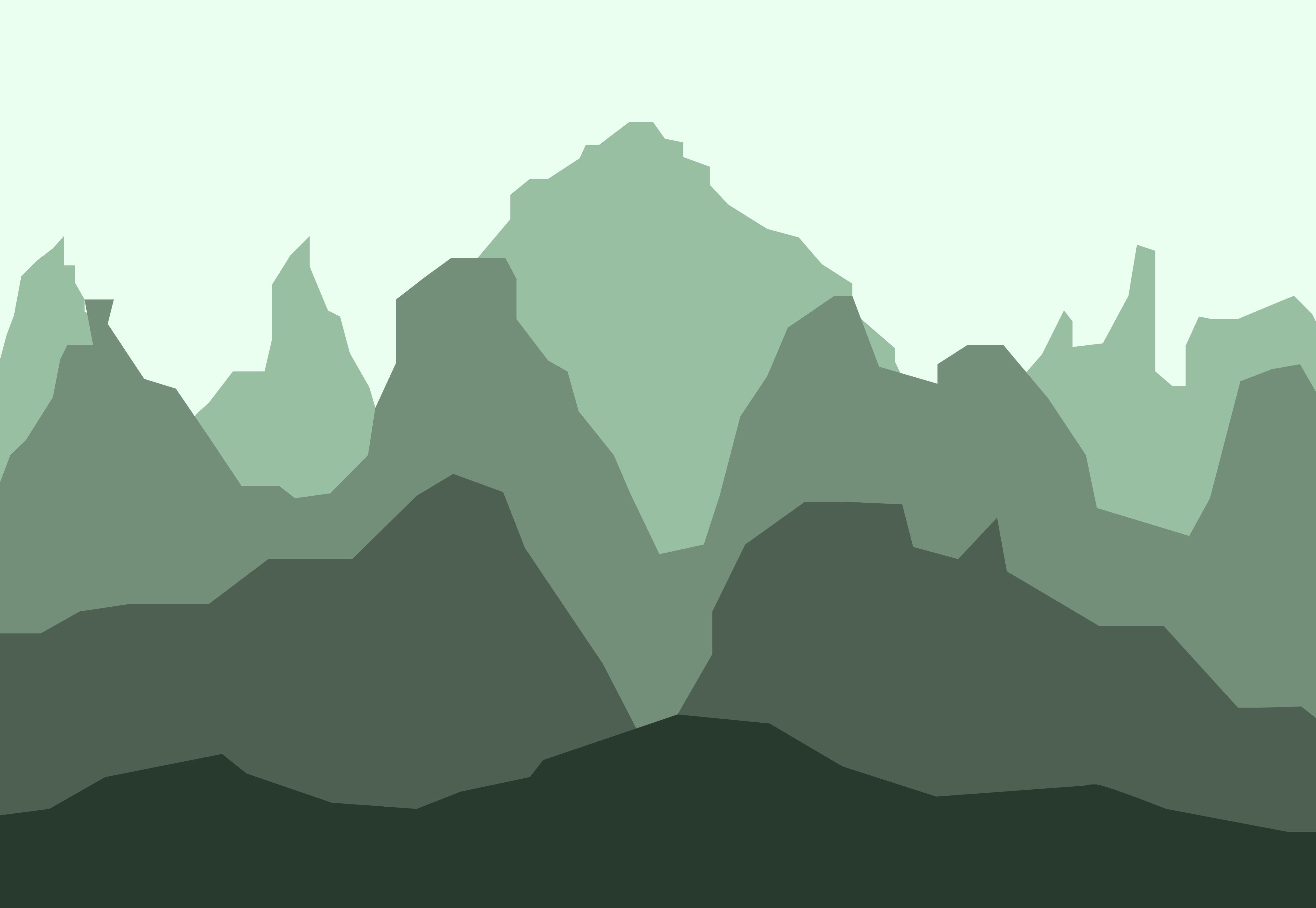 Mountains Minimal Artwork Wallpapers