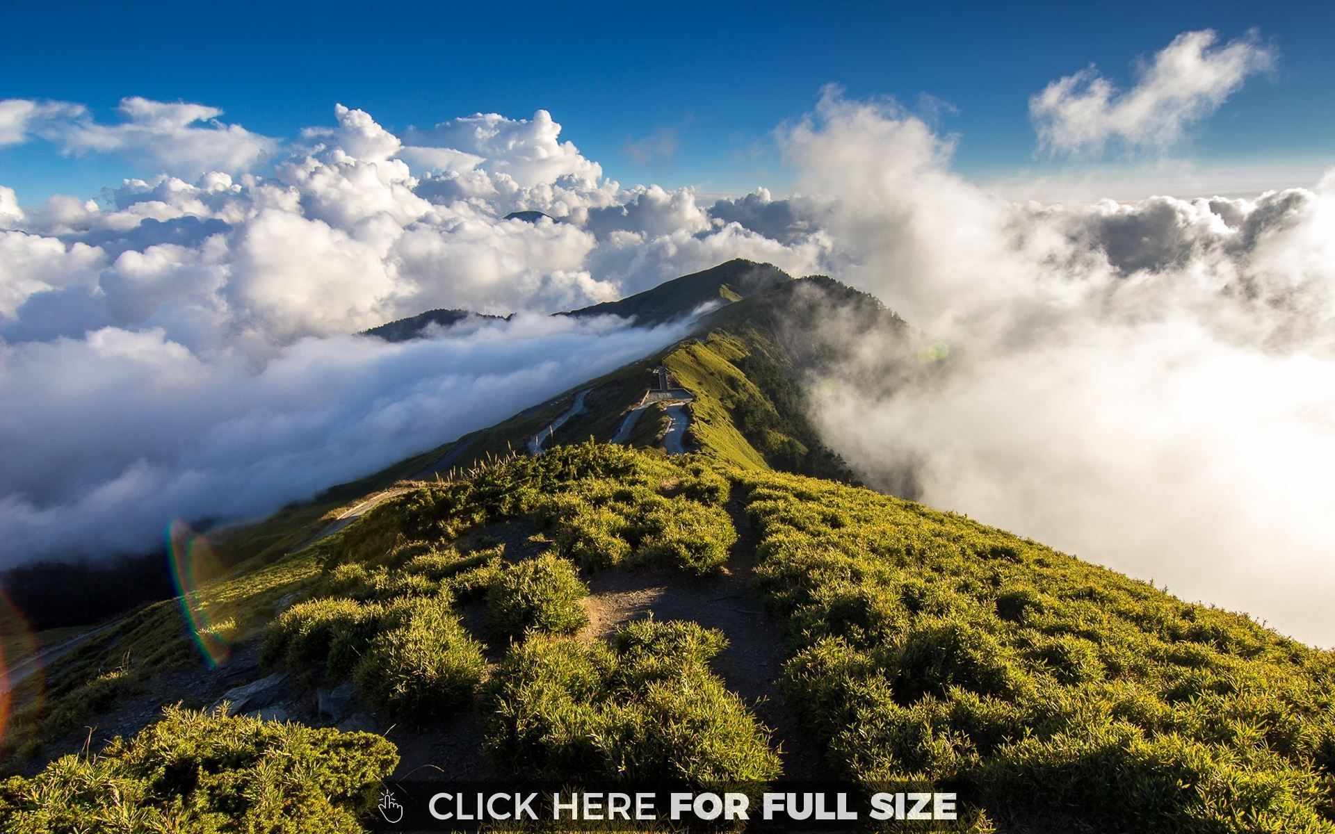 Mountains Over Cloud Wallpapers