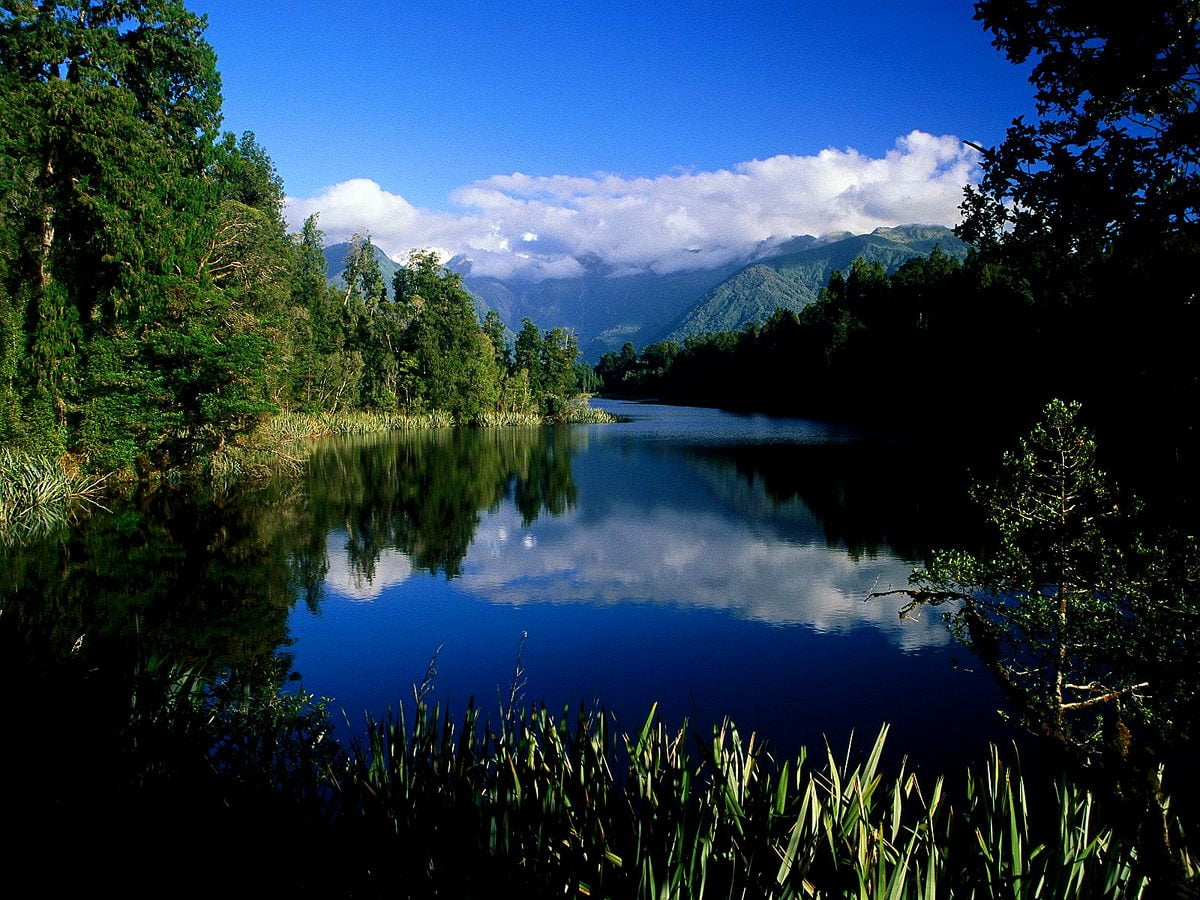 Nature Lake Reflection On River Wallpapers