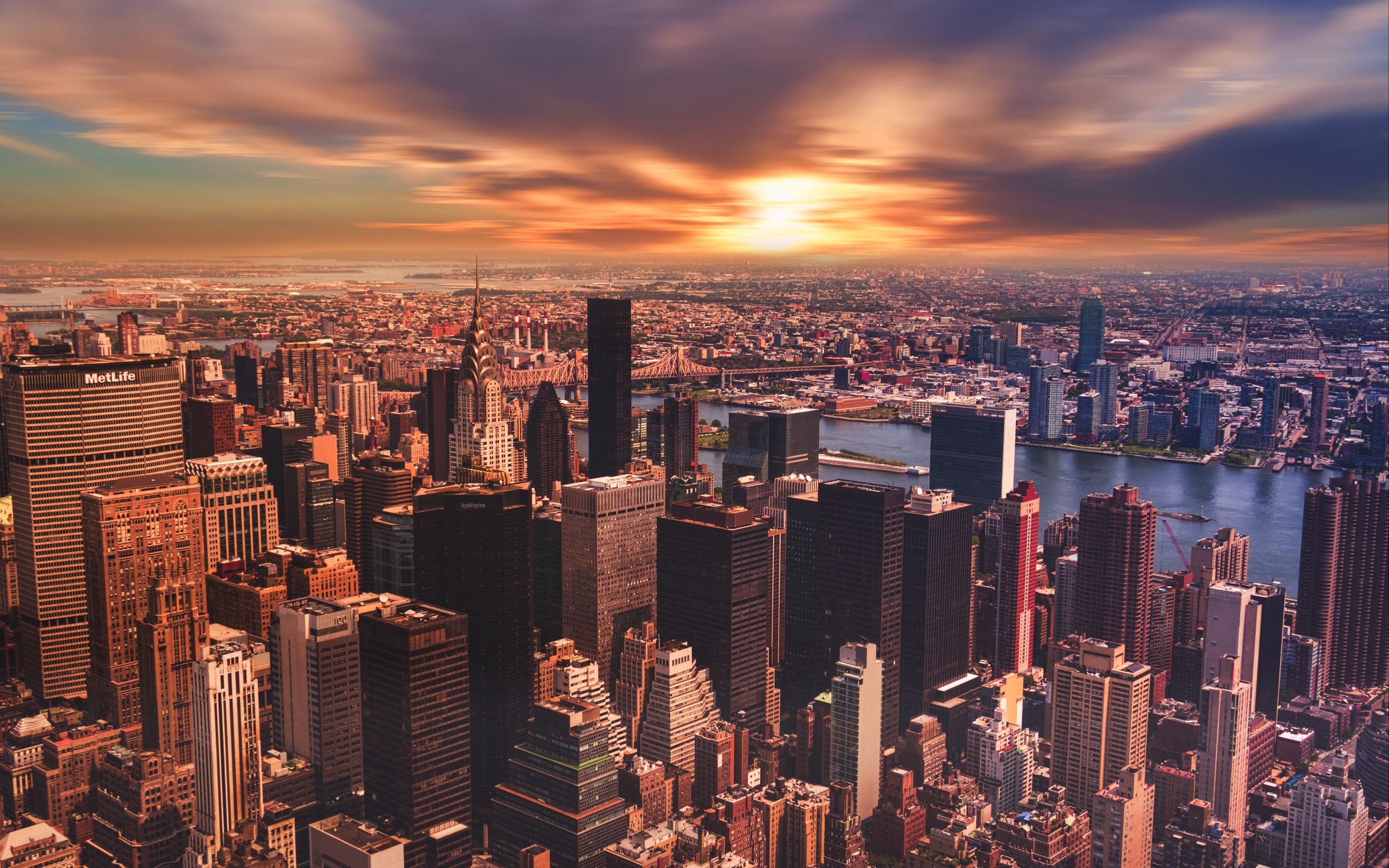 New York Sunset Wallpapers