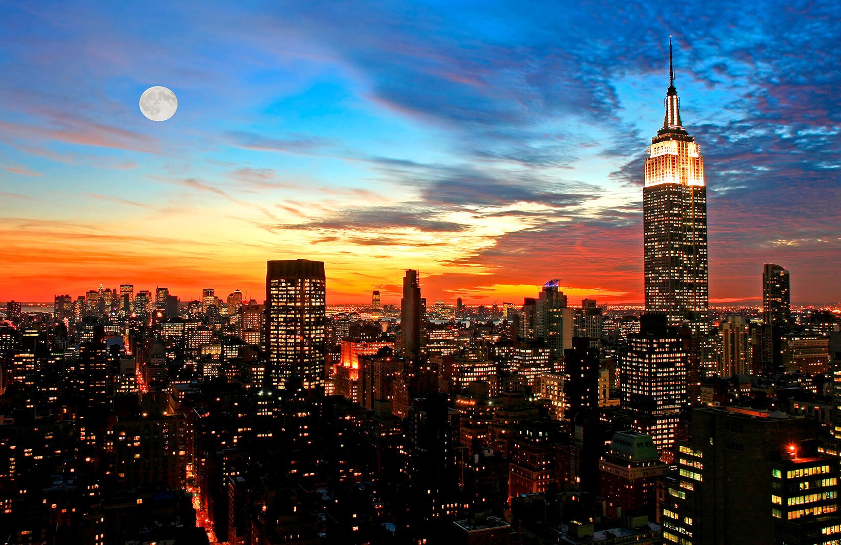 New York Sunset Wallpapers