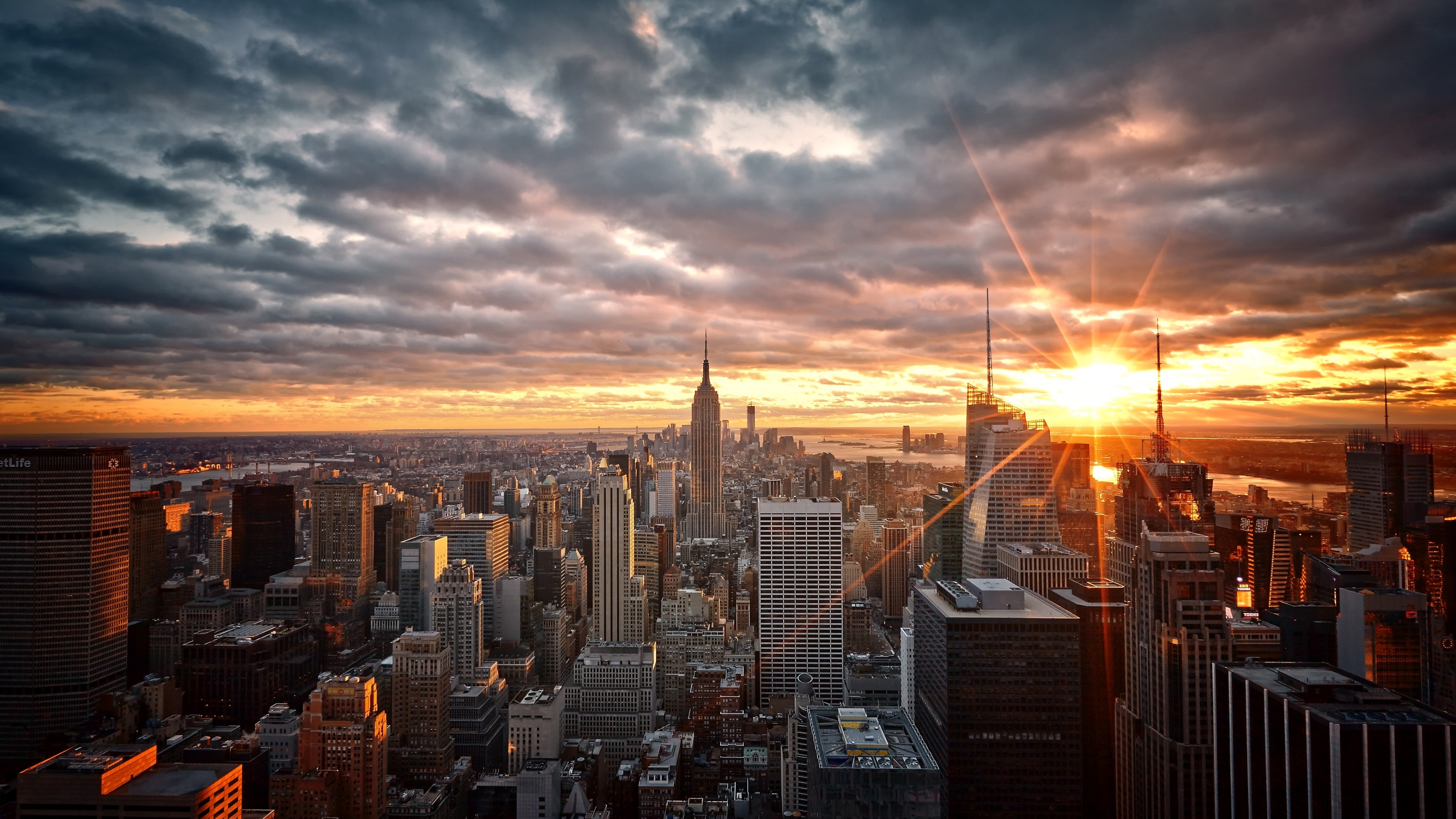 New York Sunset Wallpapers