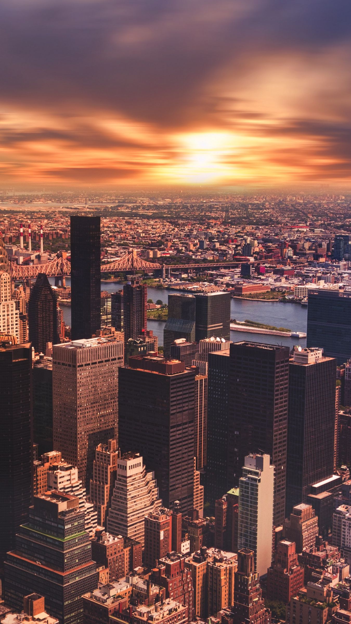 New York Sunset Wallpapers