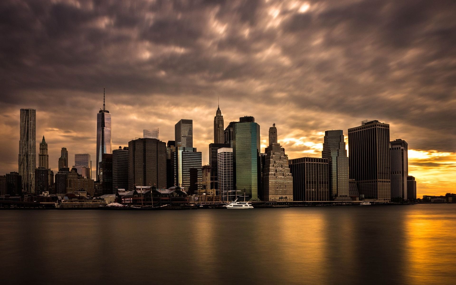 New York Sunset Wallpapers