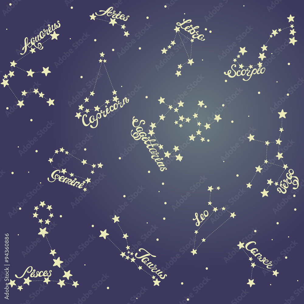 Night Sky Constellations Wallpapers