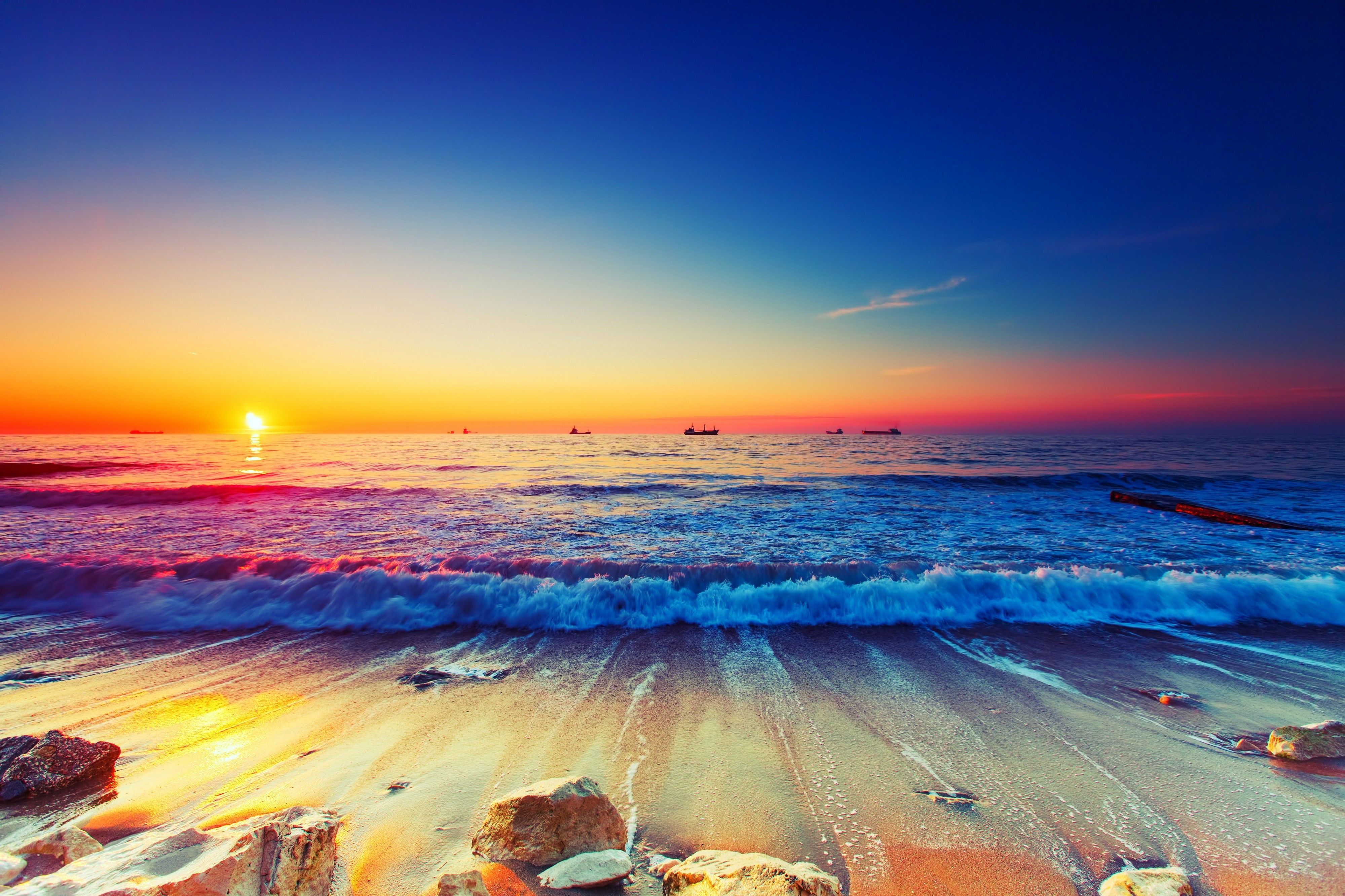 Ocean Sunset Photography Wallpapers