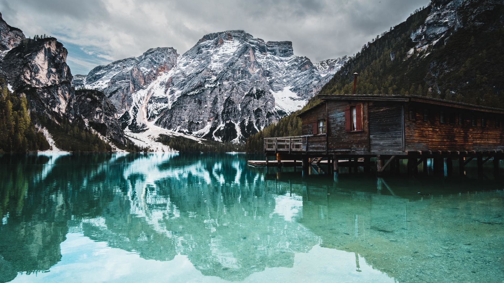 Ontario Mountains Reflection Lake Wallpapers
