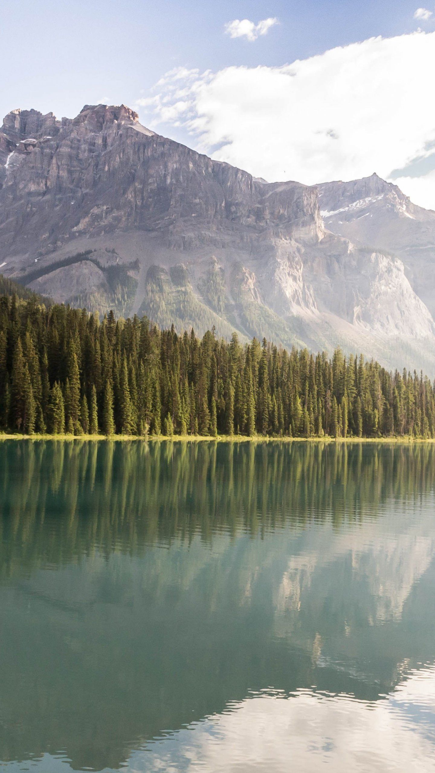 Ontario Mountains Reflection Lake Wallpapers