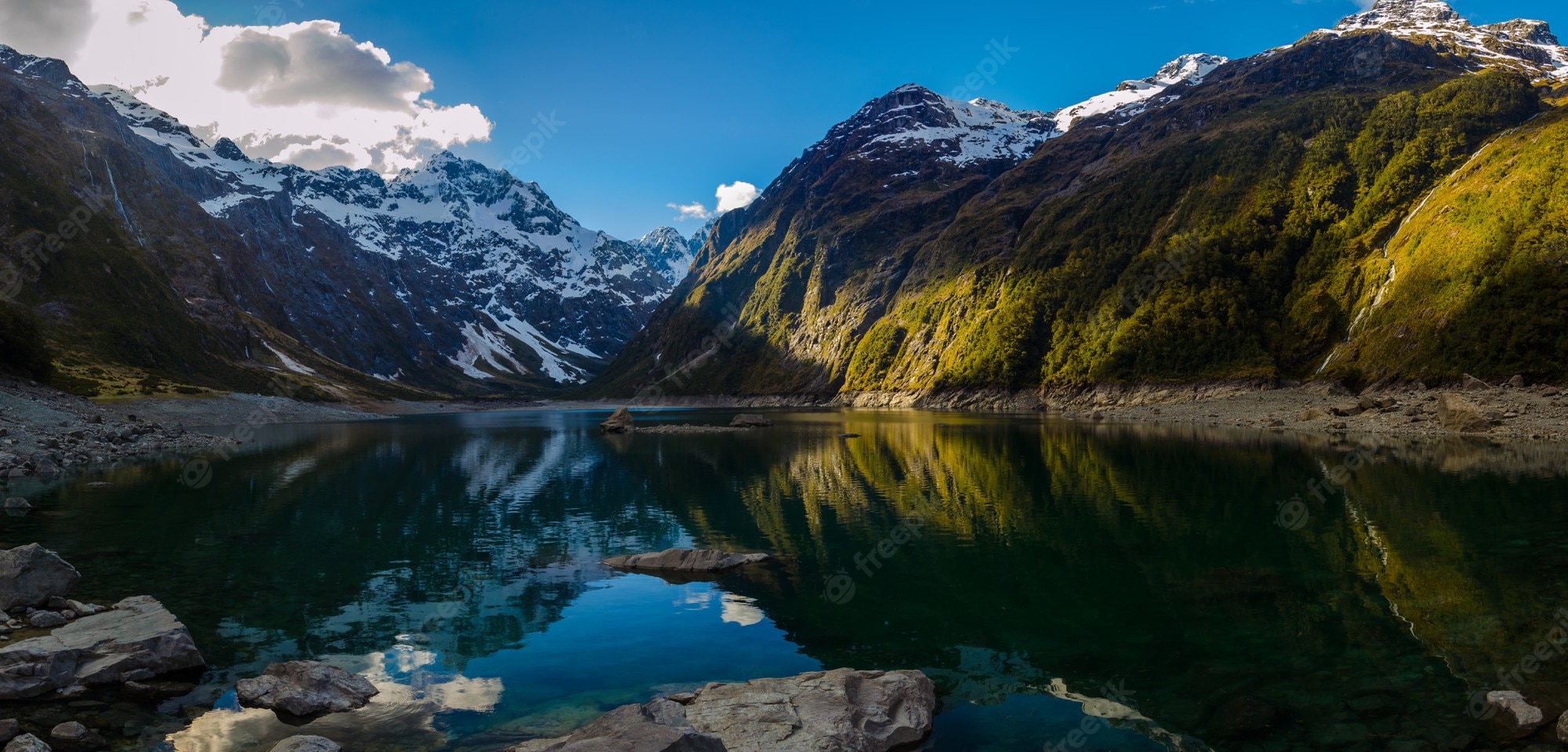 Ontario Mountains Reflection Lake Wallpapers